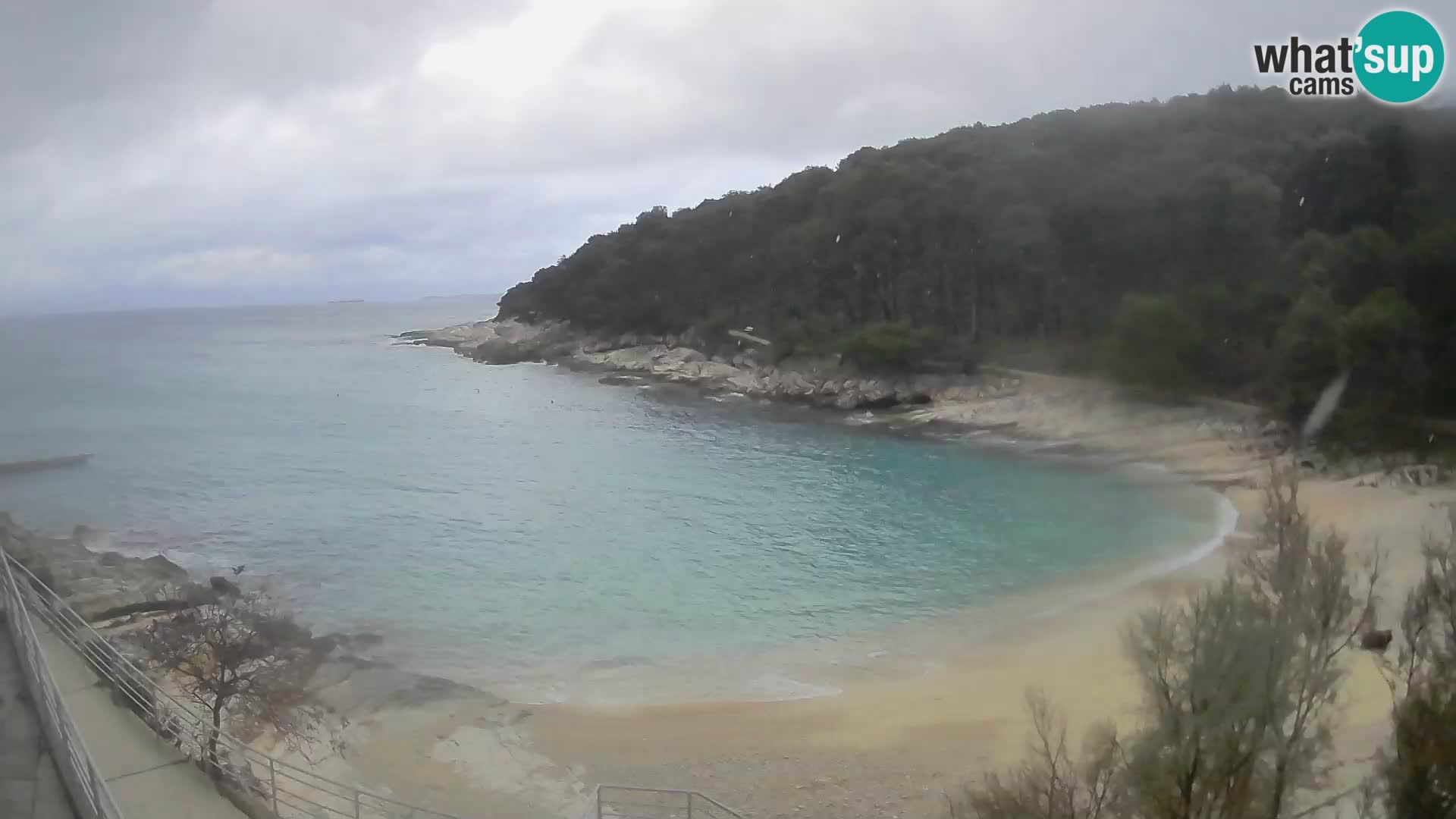 Webcam Mali Lošinj – spiaggia Sunčana uvala – Veli Žal