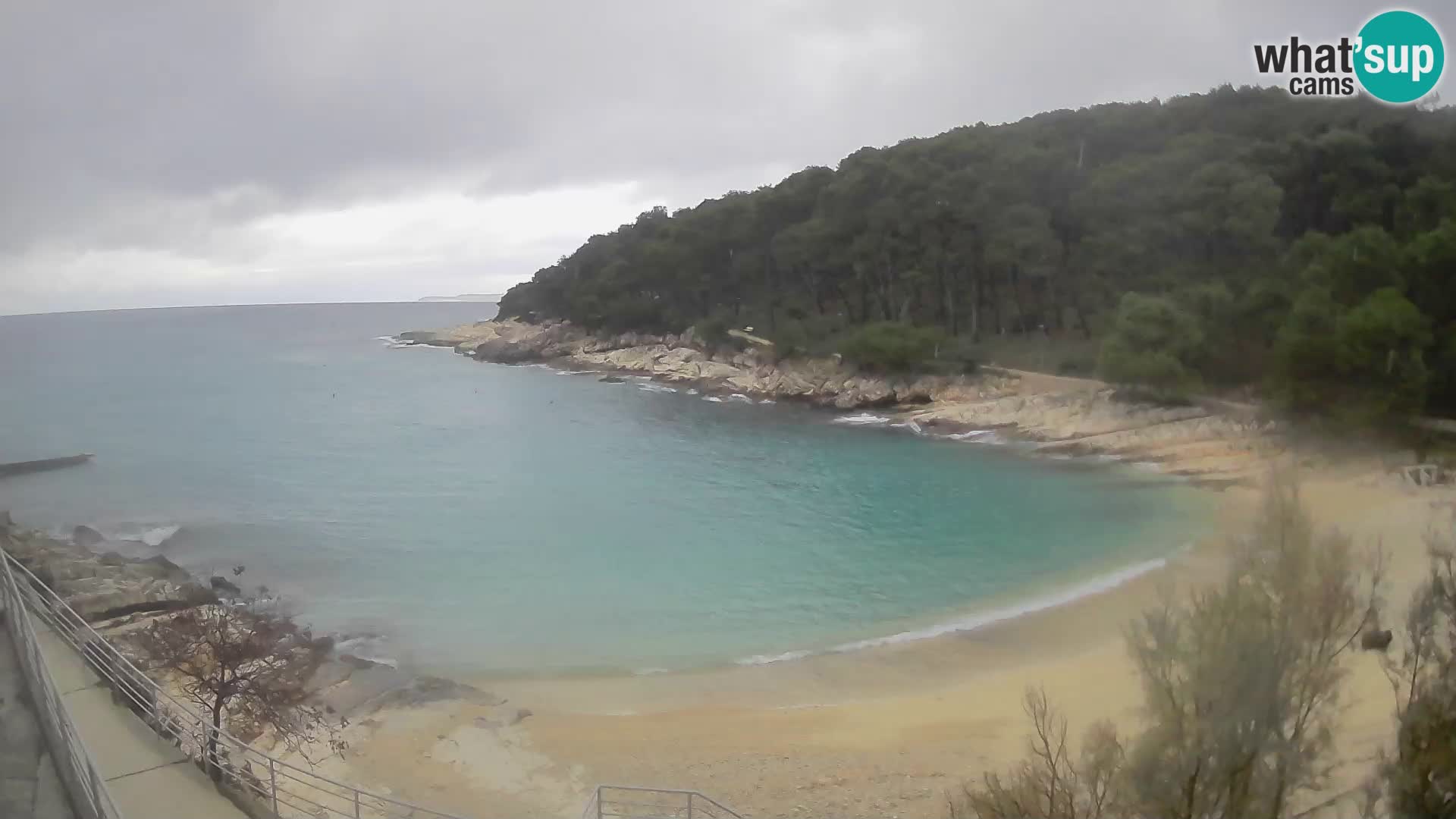 Webcam Mali Lošinj – Sunčana uvala Strand – Veli Žal