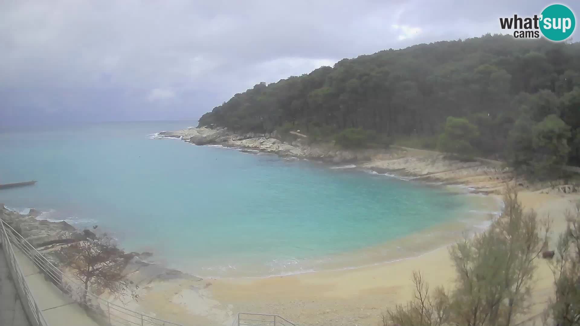 Webcam Mali Lošinj – spiaggia Sunčana uvala – Veli Žal