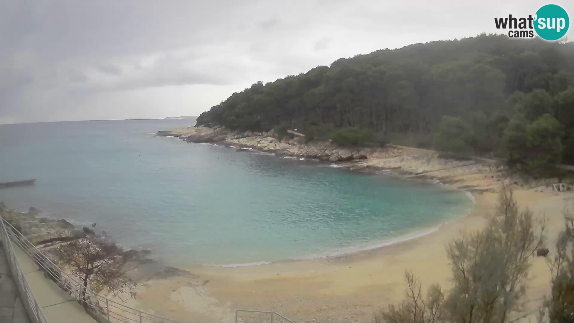 Webcam Mali Lošinj – spiaggia Sunčana uvala – Veli Žal