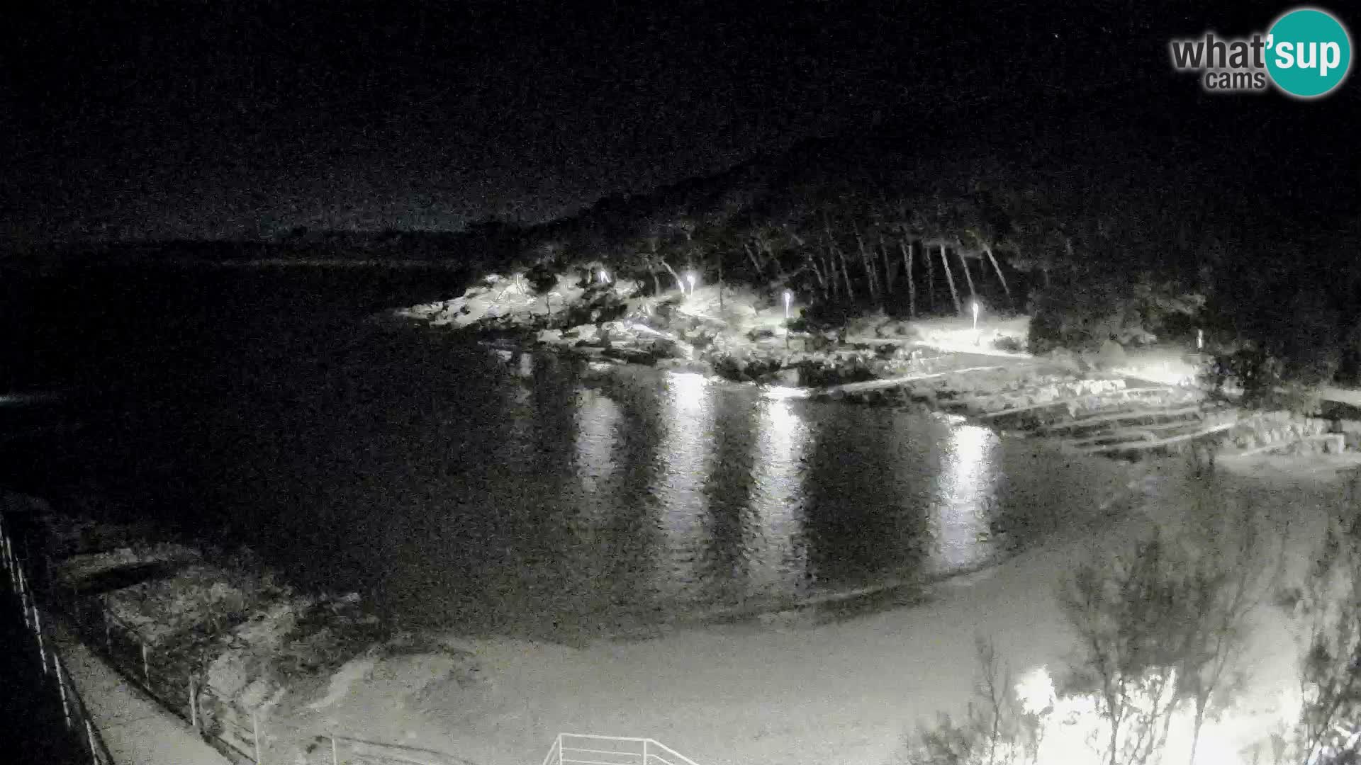 Webcam Mali Lošinj – spiaggia Sunčana uvala – Veli Žal