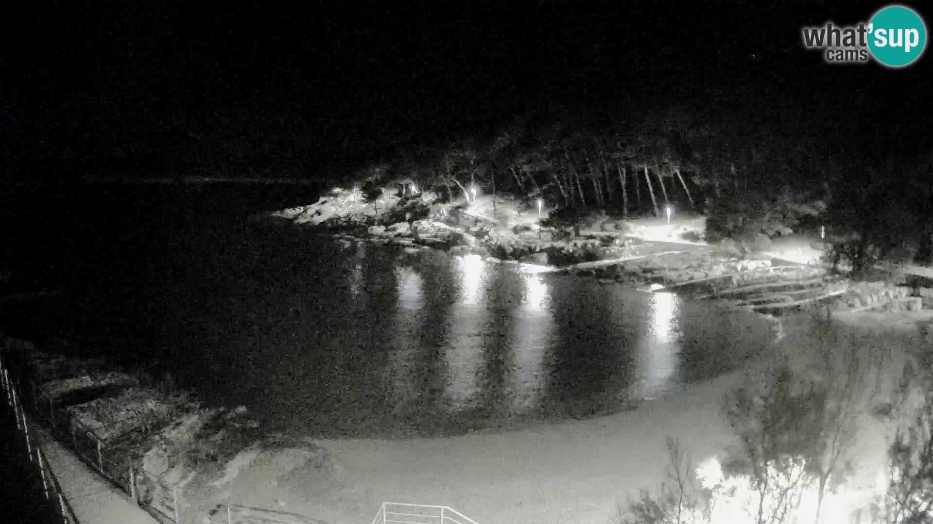 Webcam Mali Lošinj – playa Sunčana uvala – Veli Žal