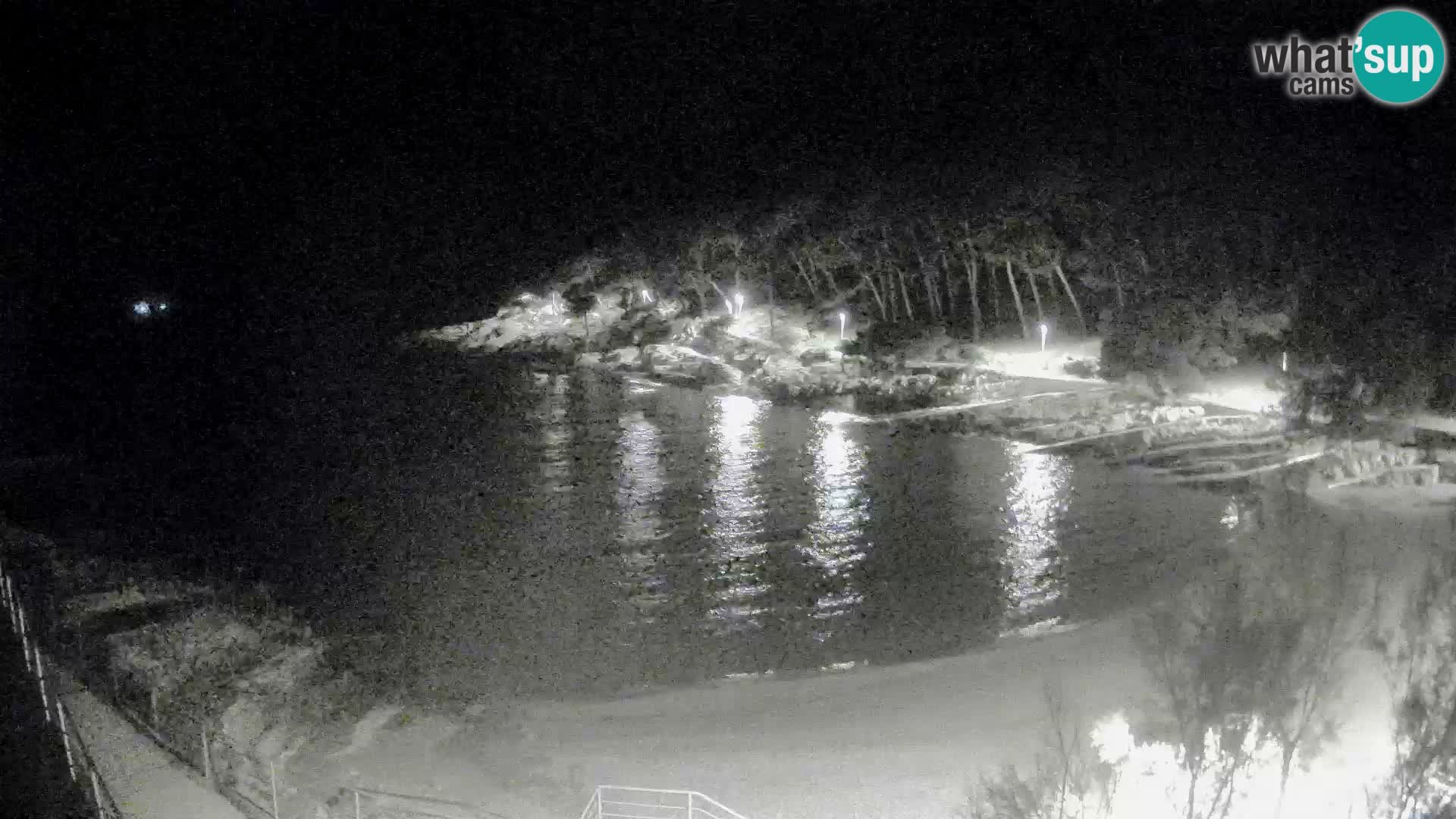 Webcam Mali Lošinj – spiaggia Sunčana uvala – Veli Žal