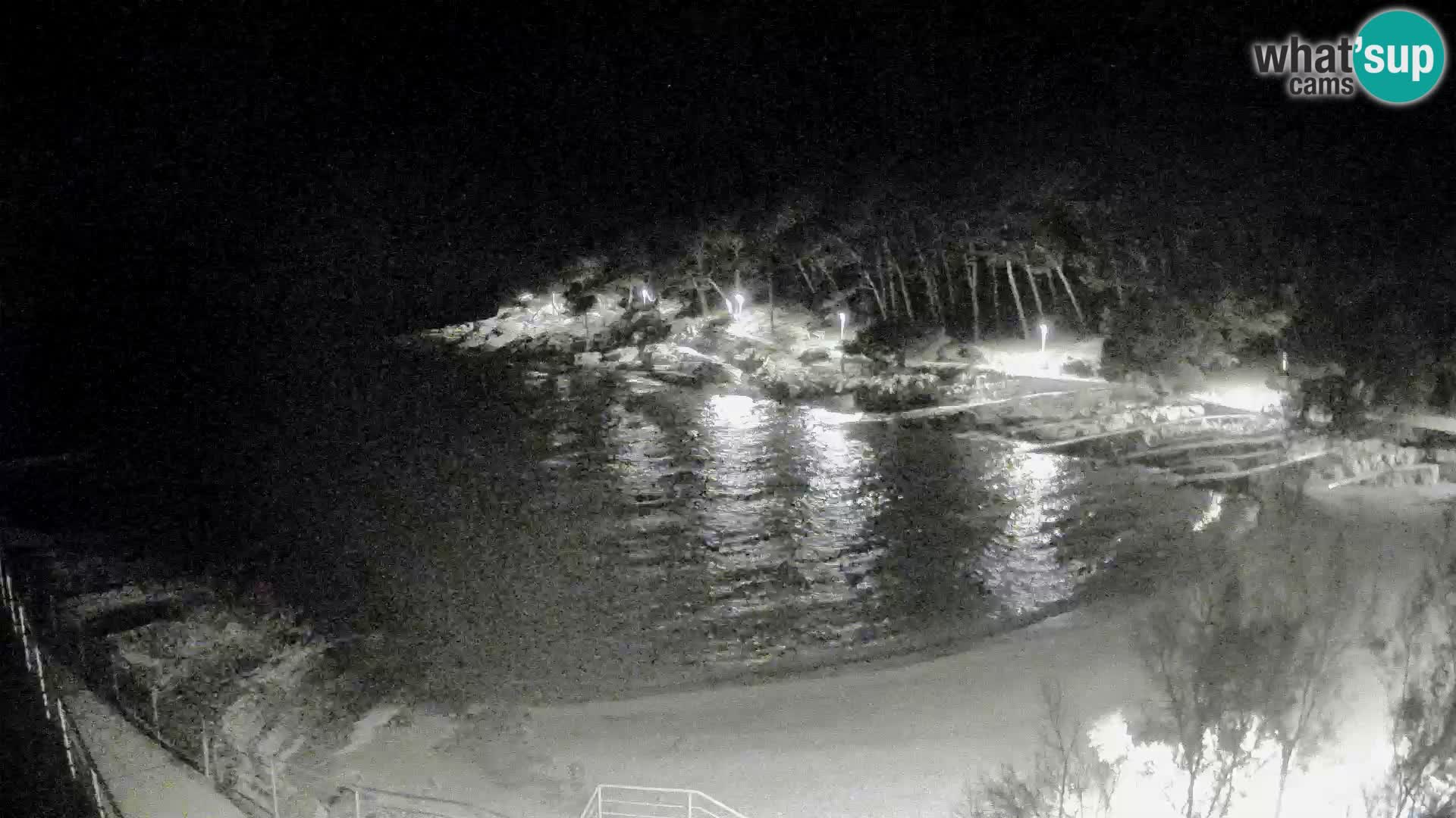 Webcam Mali Lošinj – spiaggia Sunčana uvala – Veli Žal