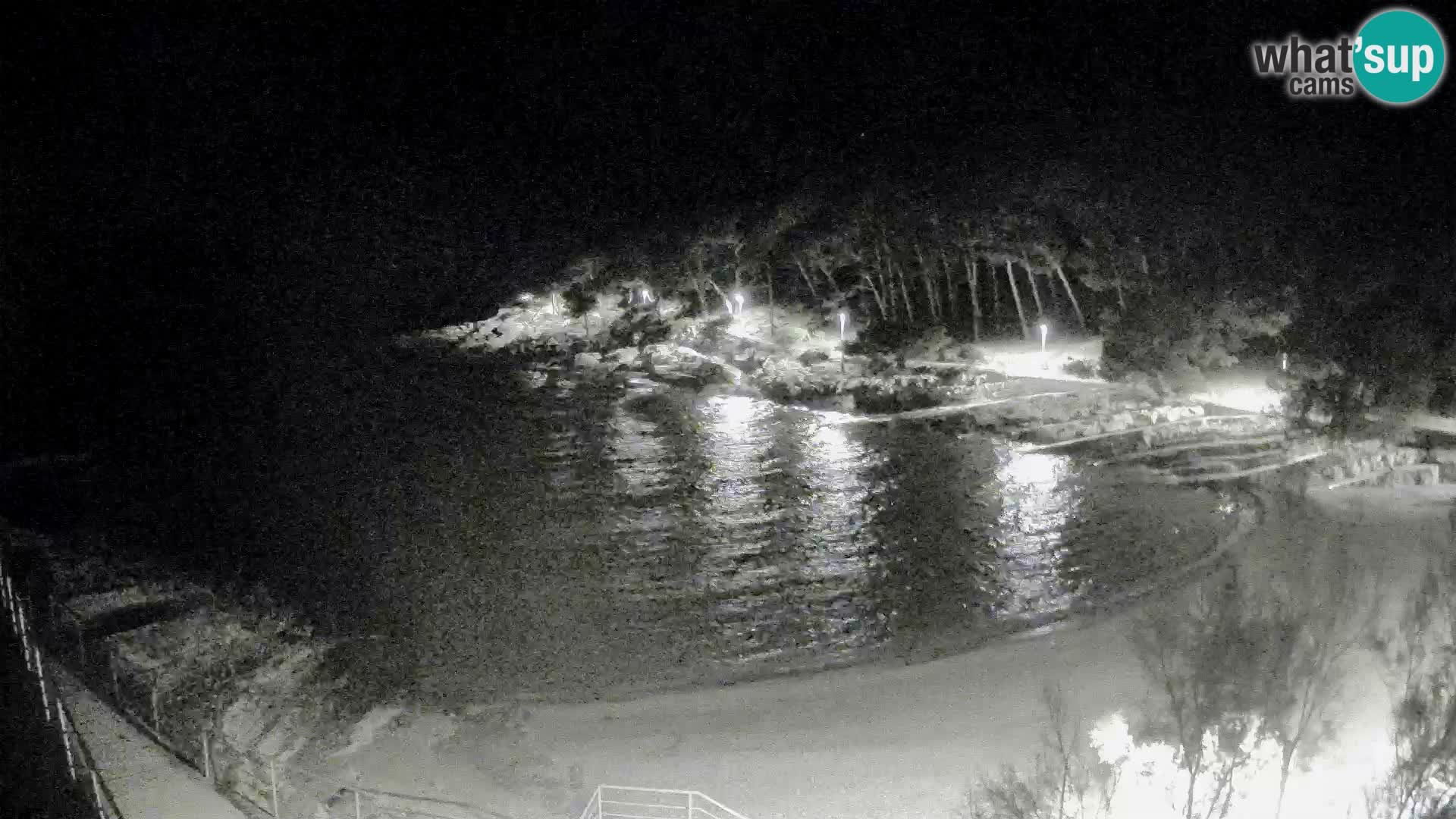 Webcam Mali Lošinj – spiaggia Sunčana uvala – Veli Žal