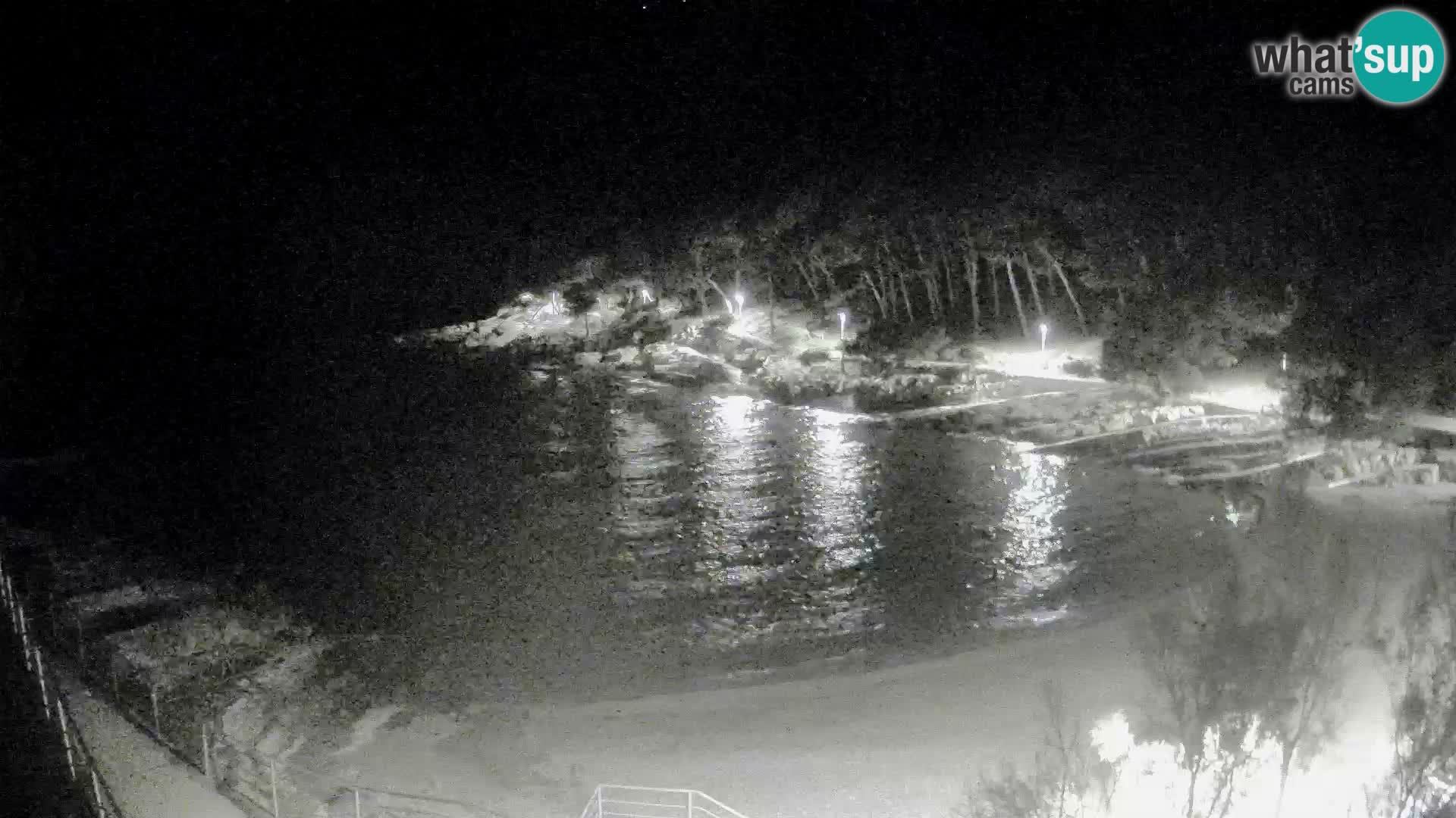 Webcam Mali Lošinj – Sunčana uvala Strand – Veli Žal