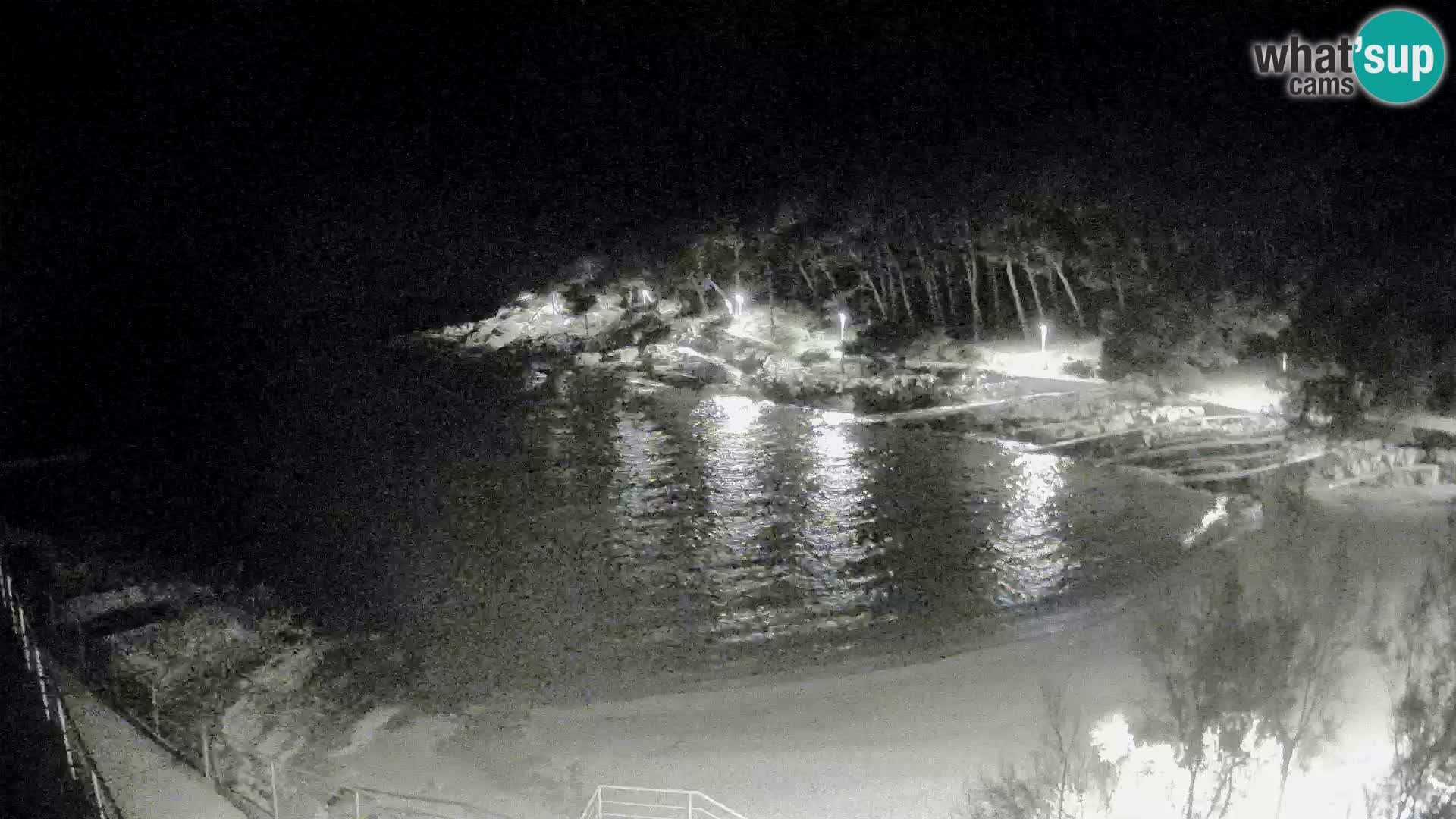 Webcam Mali Lošinj – spiaggia Sunčana uvala – Veli Žal