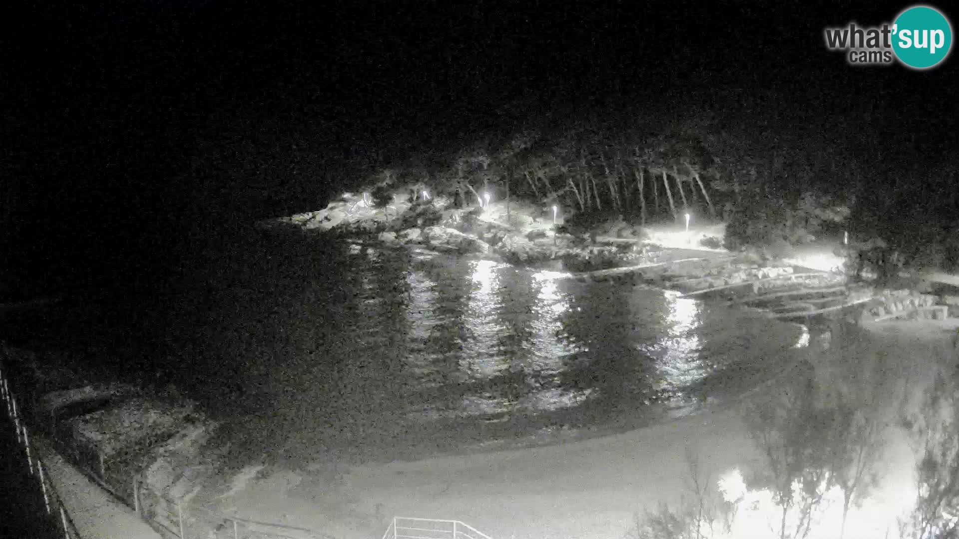 Webcam Mali Lošinj – spiaggia Sunčana uvala – Veli Žal