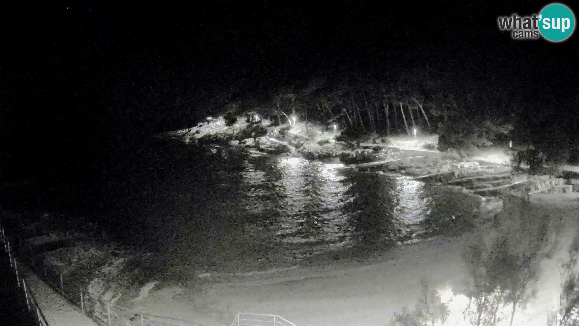 Webcam Mali Lošinj – spiaggia Sunčana uvala – Veli Žal