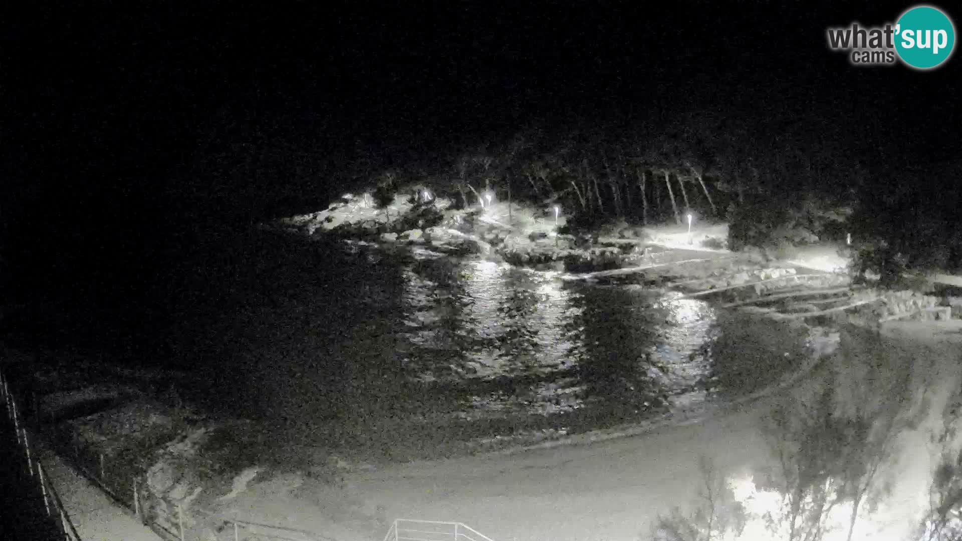 Webcam Mali Lošinj – spiaggia Sunčana uvala – Veli Žal