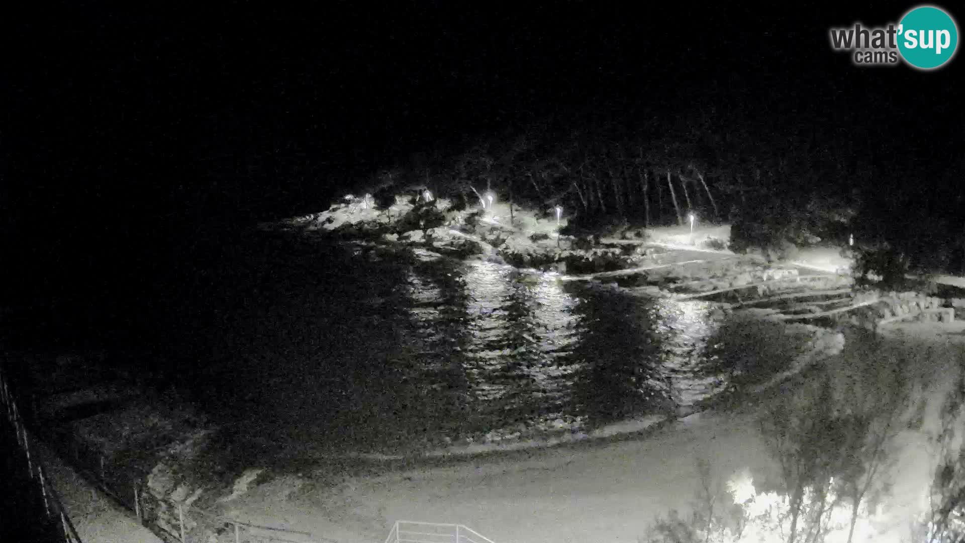 Webcam Mali Lošinj – spiaggia Sunčana uvala – Veli Žal