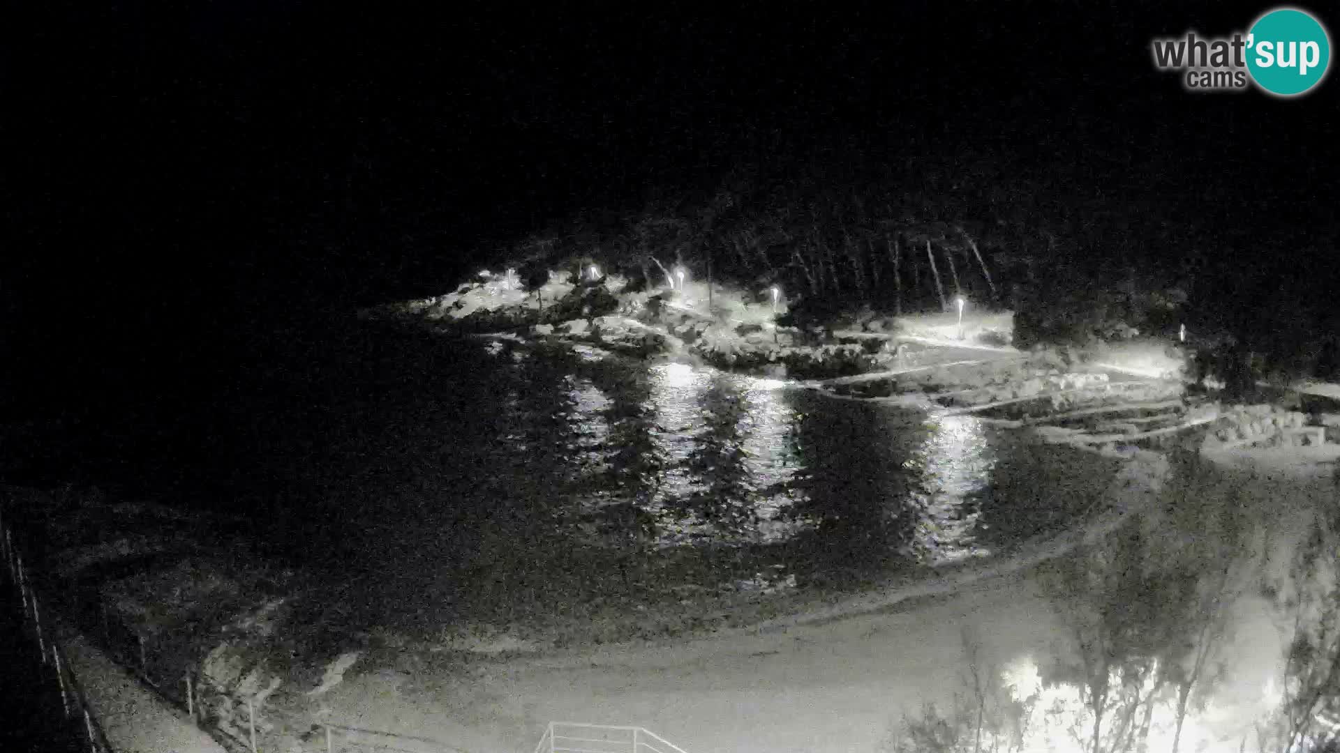 Webcam Mali Lošinj – playa Sunčana uvala – Veli Žal