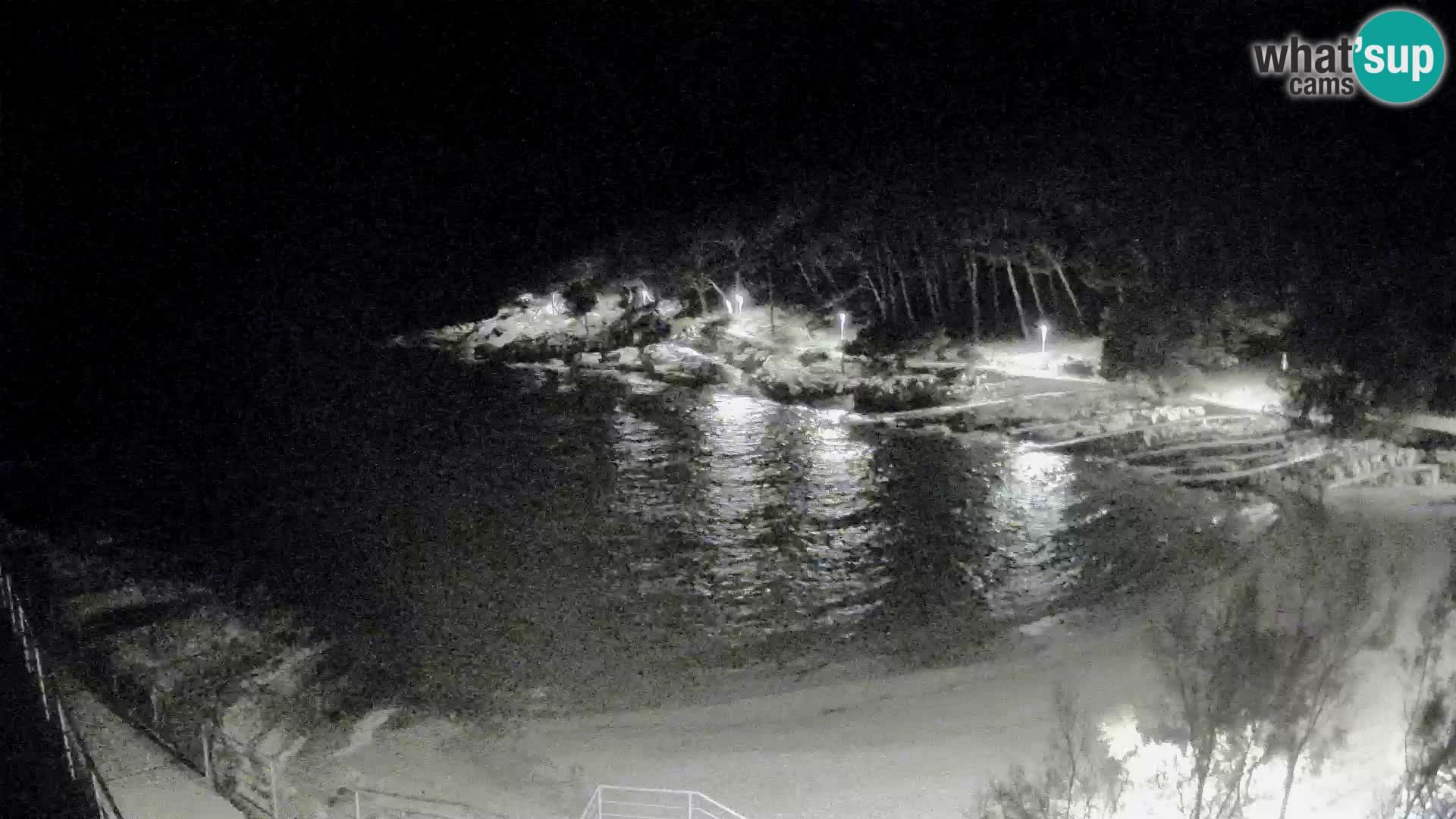 Webcam Mali Lošinj – Sunčana uvala Strand – Veli Žal