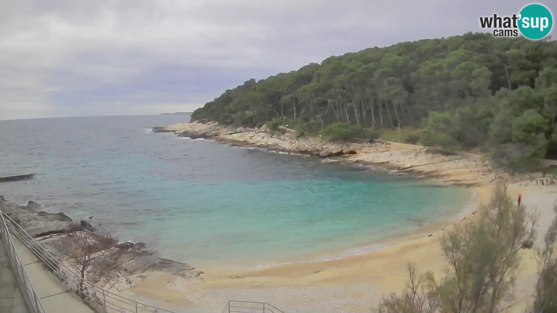 Spletna Kamera Mali Lošinj – plaža Sunčana uvala – Veli Žal