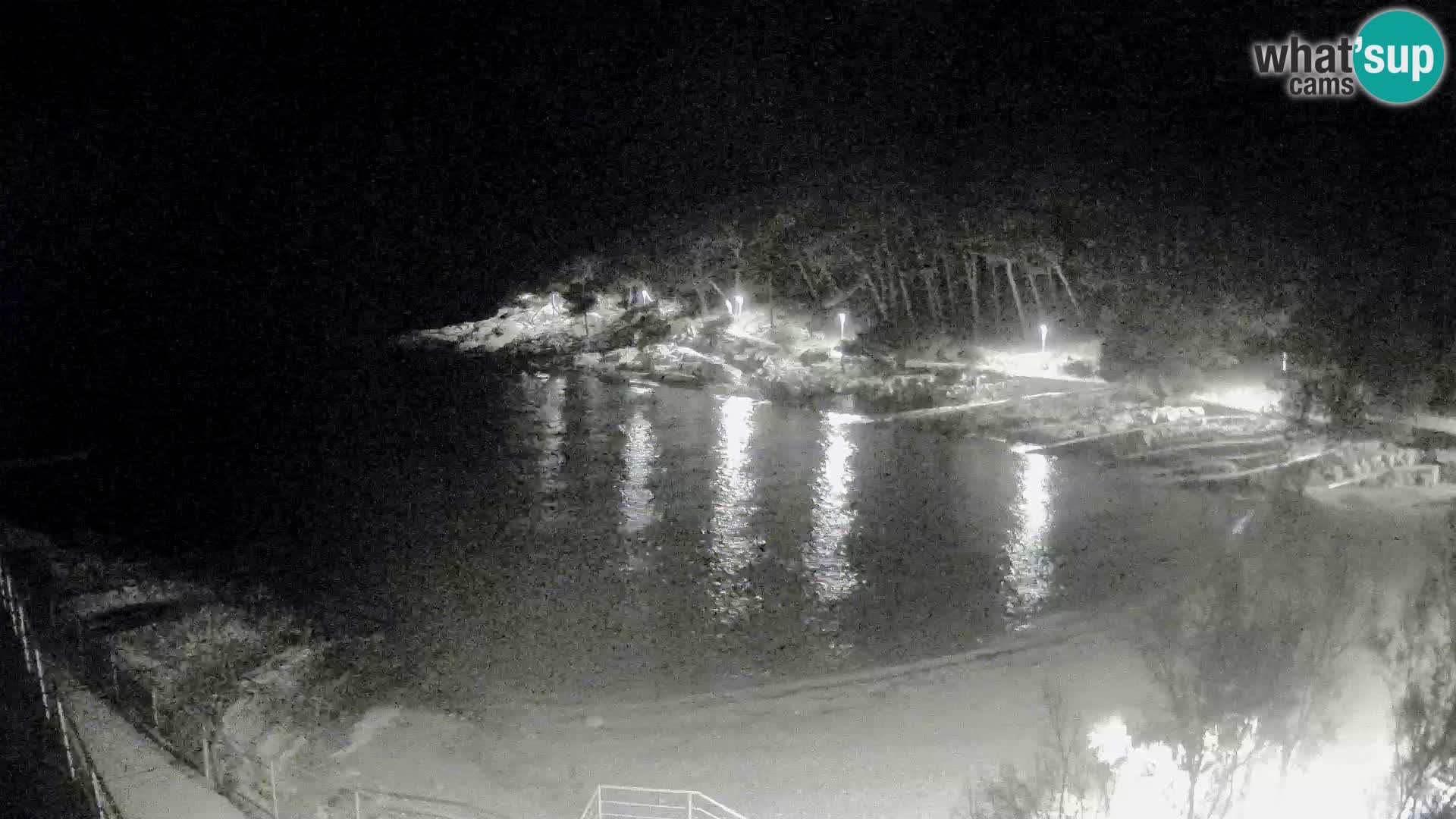 Webcam Mali Lošinj – spiaggia Sunčana uvala – Veli Žal