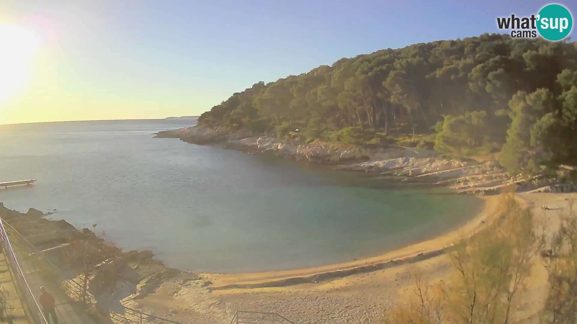 Webcam Mali Lošinj – Sunčana uvala Strand – Veli Žal