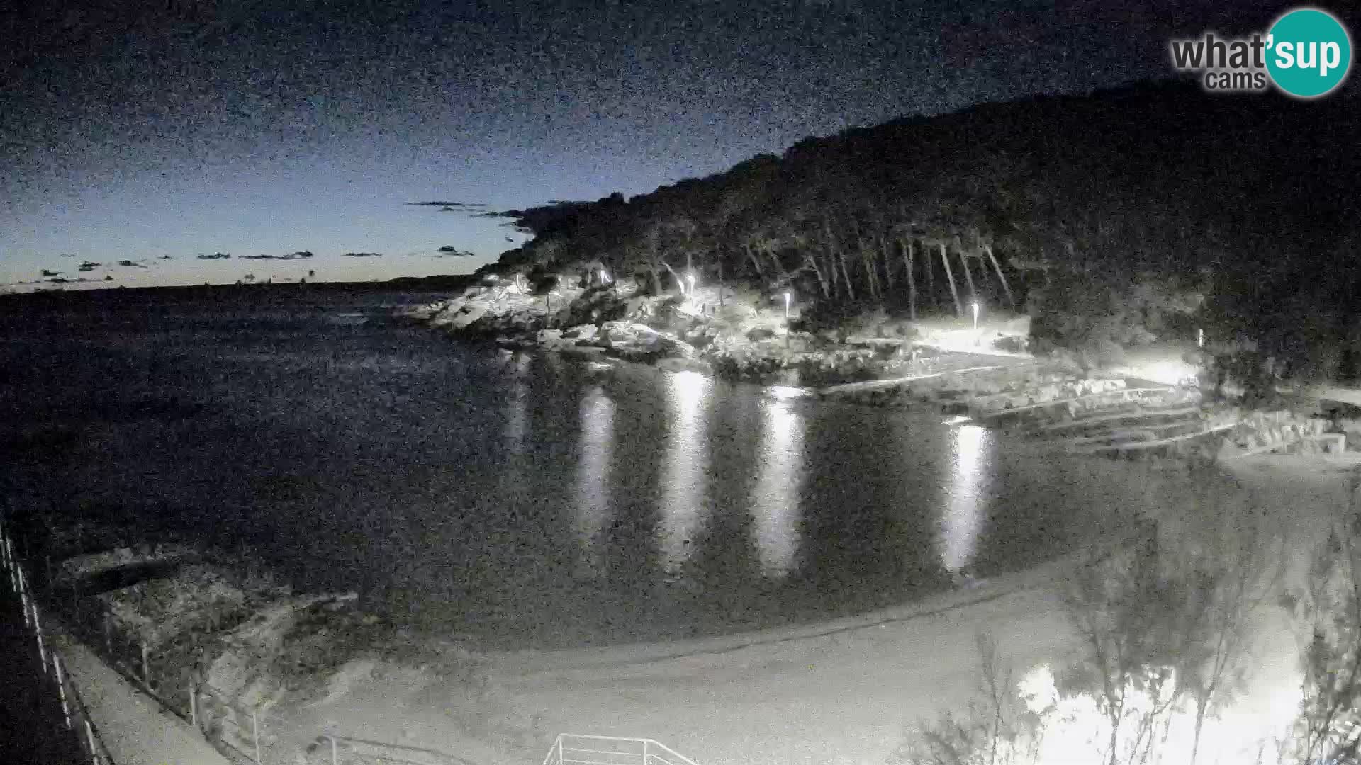 Webcam Mali Lošinj – Sunčana uvala Strand – Veli Žal