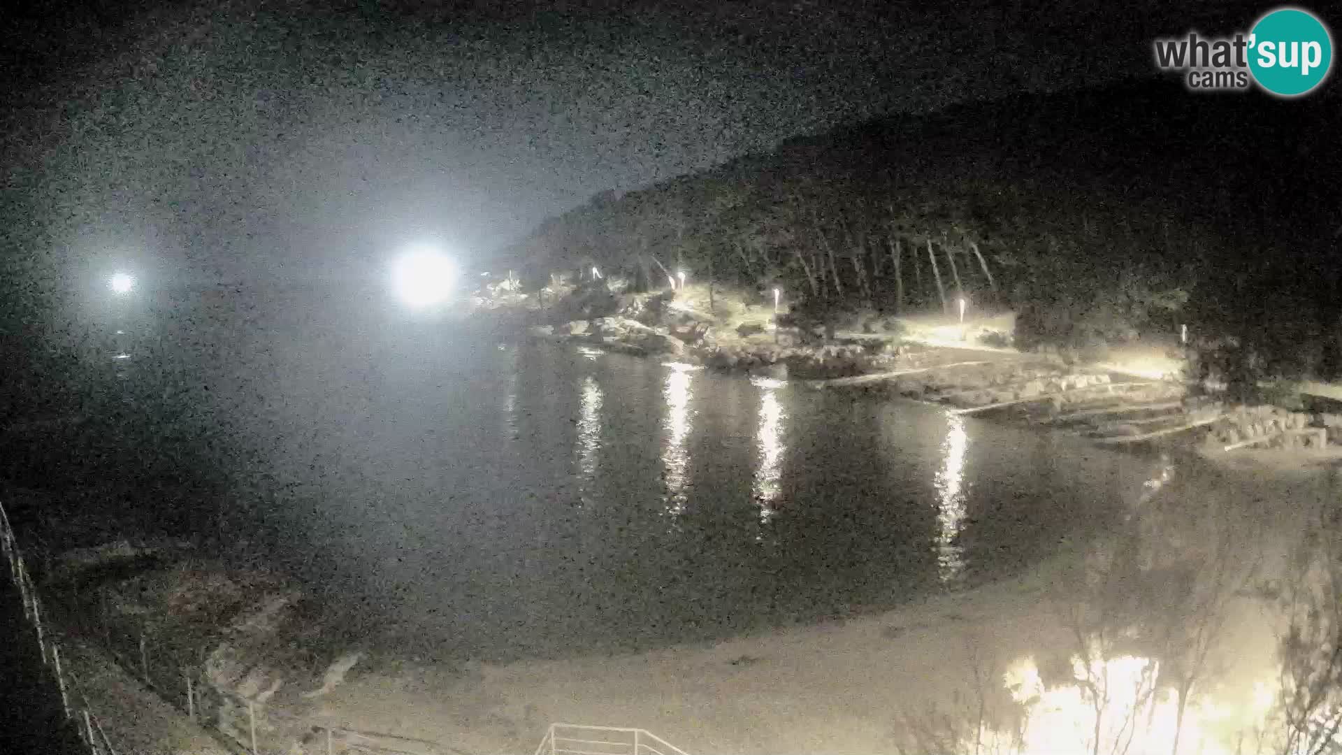 Webcam Mali Lošinj – spiaggia Sunčana uvala – Veli Žal