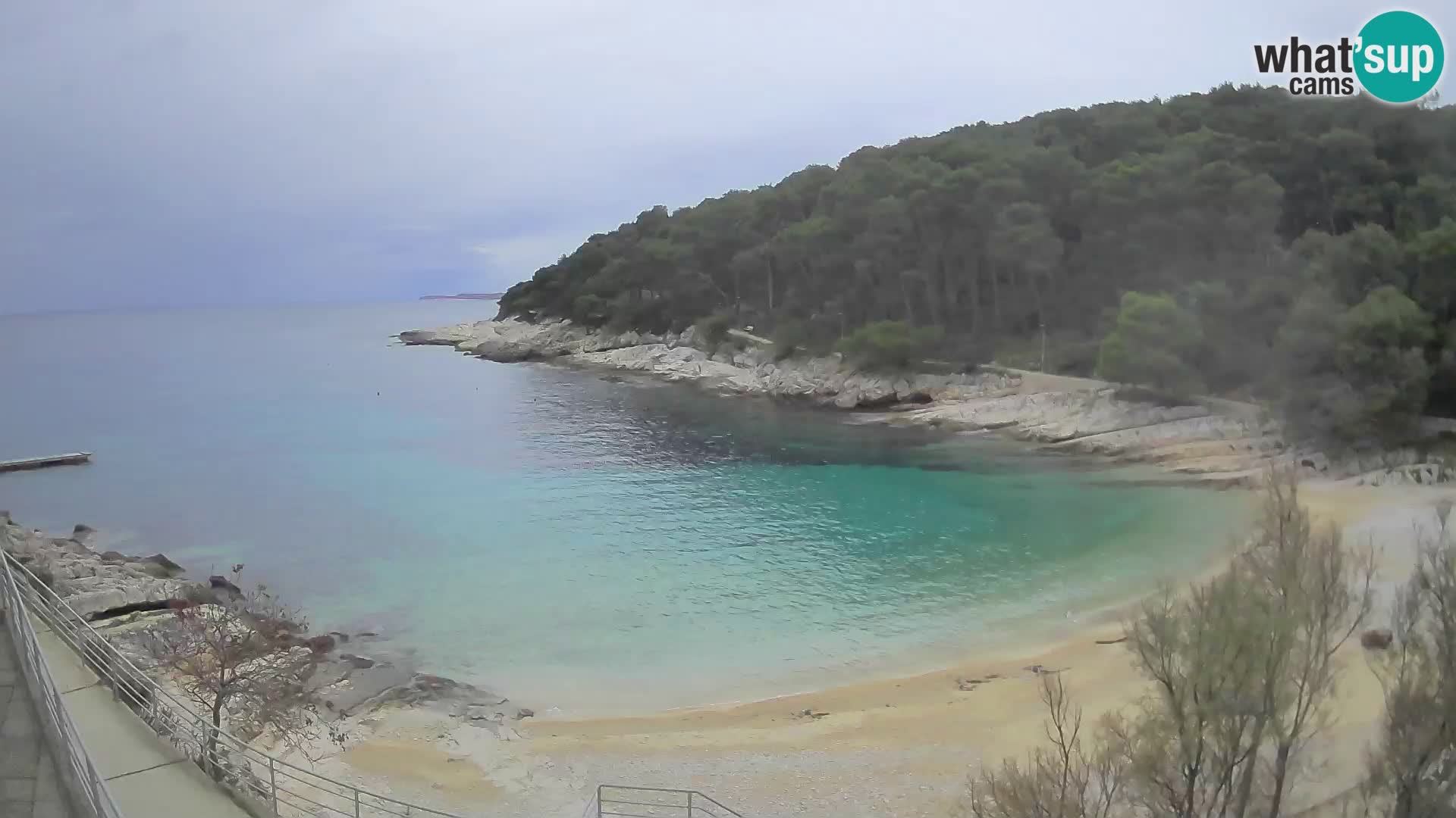 Webcam Mali Lošinj – Sunčana uvala Strand – Veli Žal