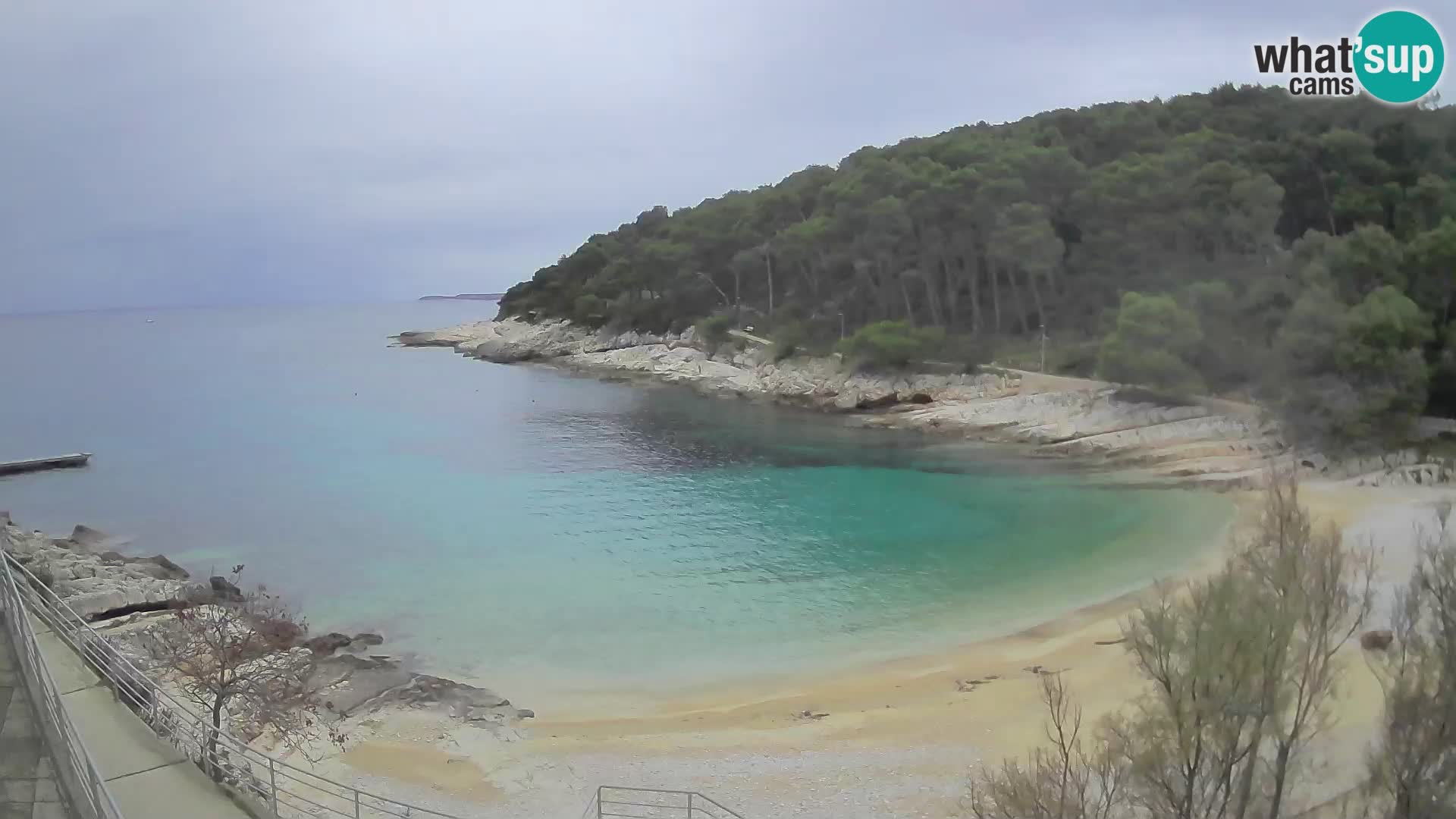 Webcam Mali Lošinj – spiaggia Sunčana uvala – Veli Žal