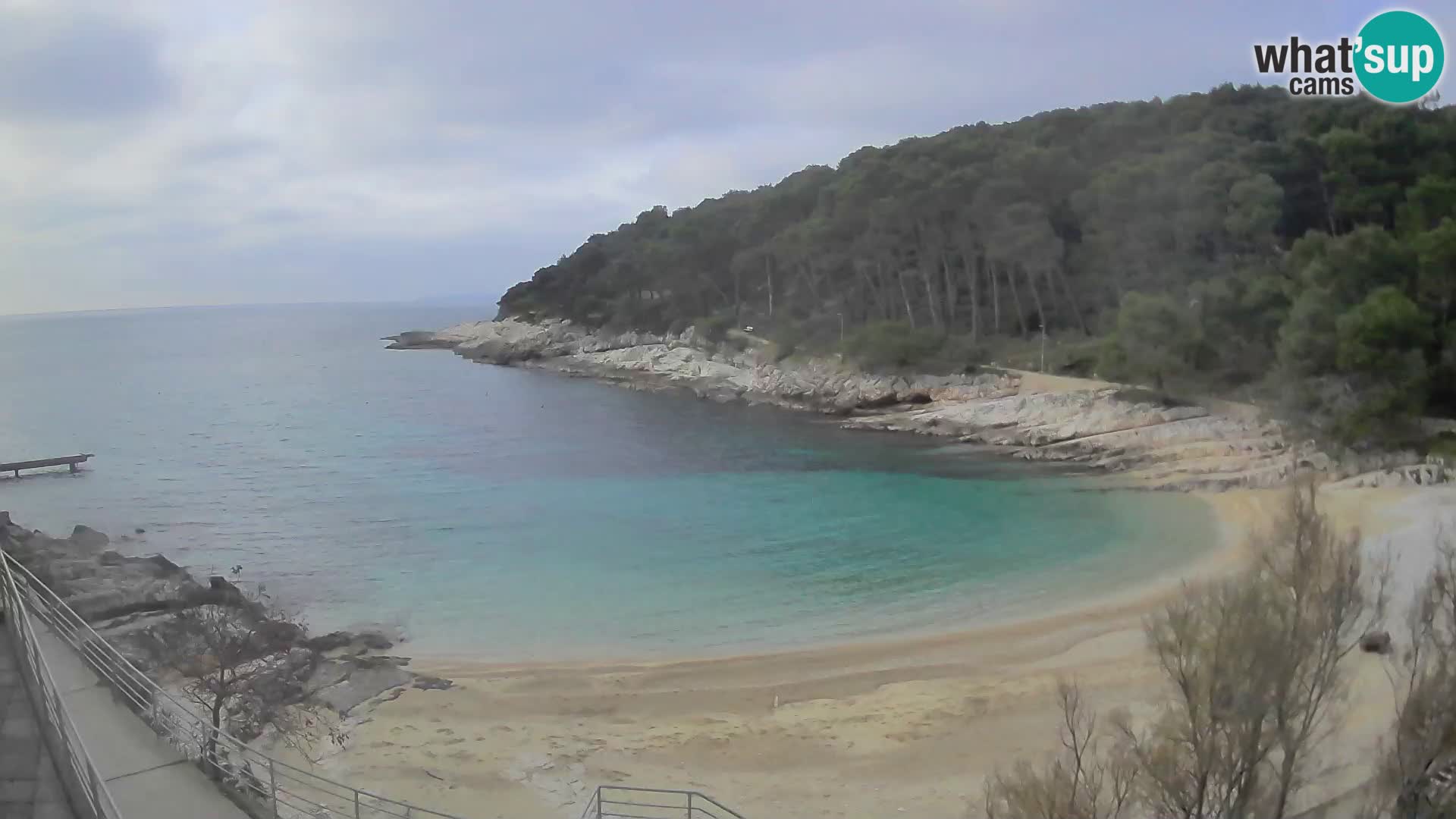 Webcam Mali Lošinj – Sunčana uvala Strand – Veli Žal