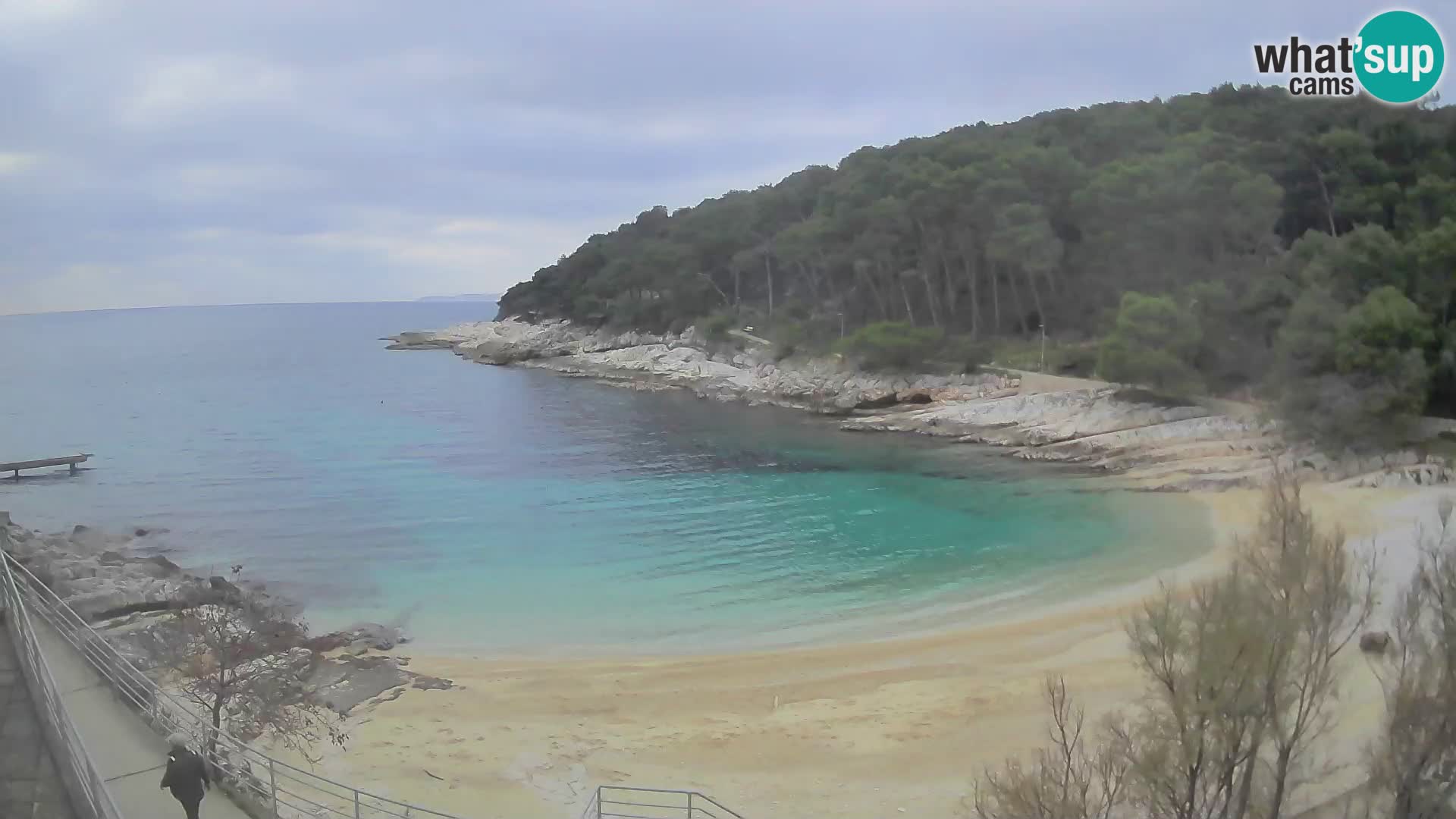 Webcam Mali Lošinj – spiaggia Sunčana uvala – Veli Žal