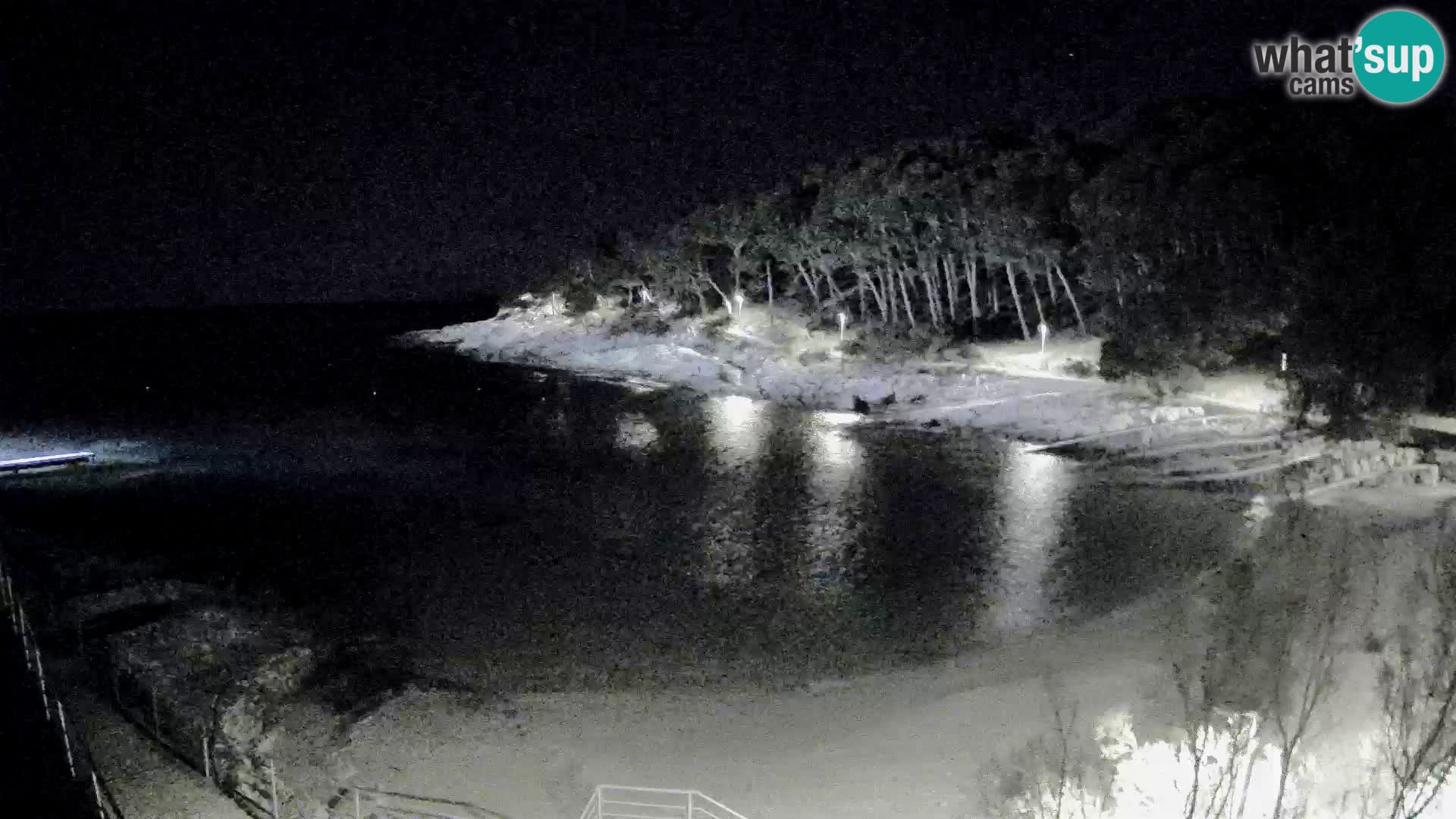 Webcam Mali Lošinj – spiaggia Sunčana uvala – Veli Žal