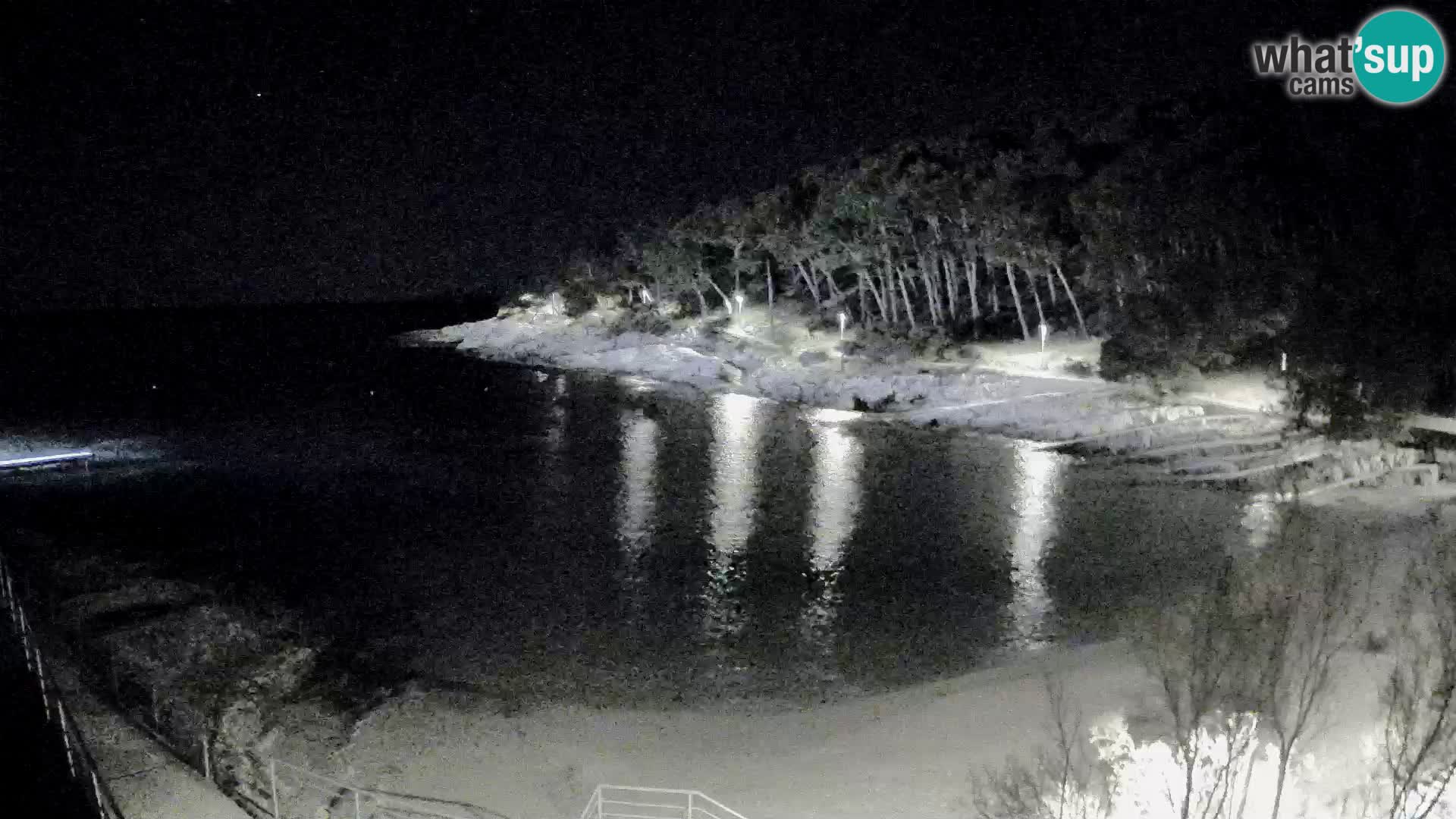 Webcam Mali Lošinj – spiaggia Sunčana uvala – Veli Žal