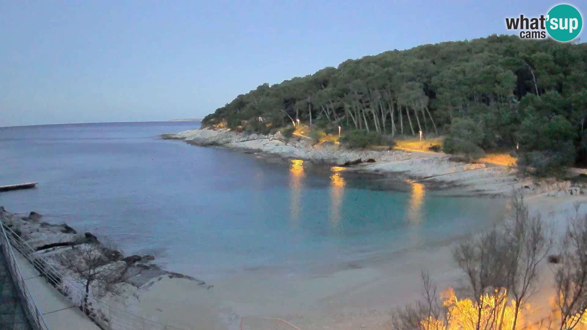 Webcam Mali Lošinj – spiaggia Sunčana uvala – Veli Žal