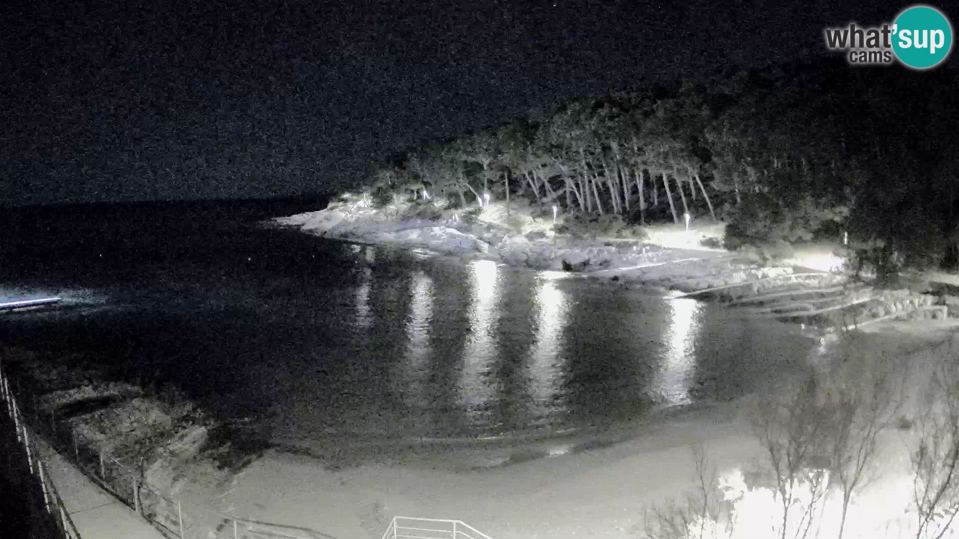 Webcam Mali Lošinj – Sunčana uvala beach – Veli Žal