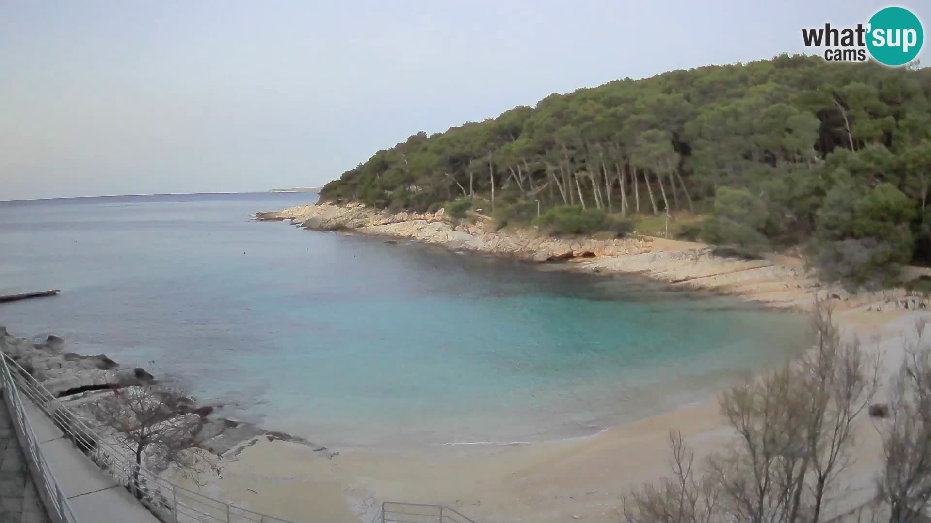 Webcam Mali Lošinj – Sunčana uvala Strand – Veli Žal