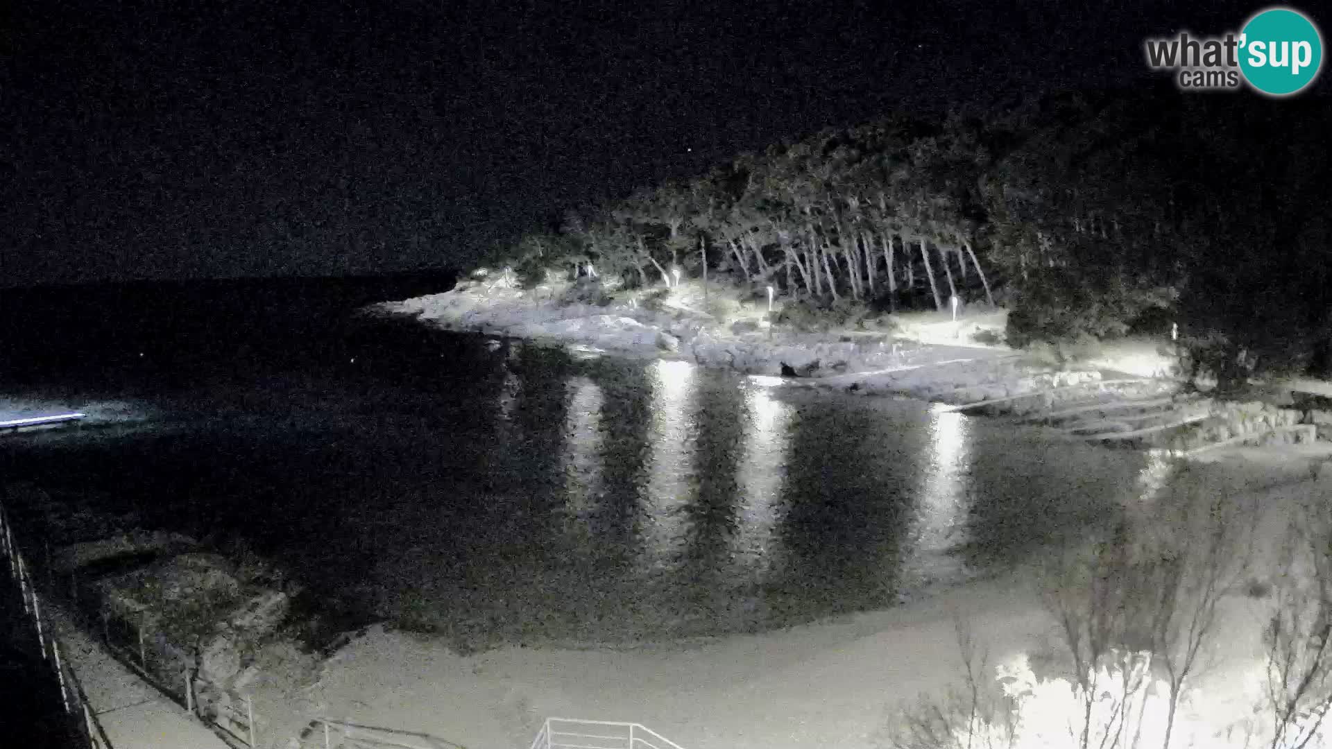 Webcam Mali Lošinj – spiaggia Sunčana uvala – Veli Žal