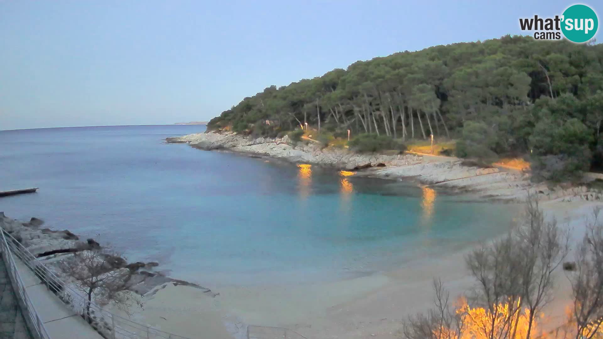 Webcam Mali Lošinj – Sunčana uvala Strand – Veli Žal