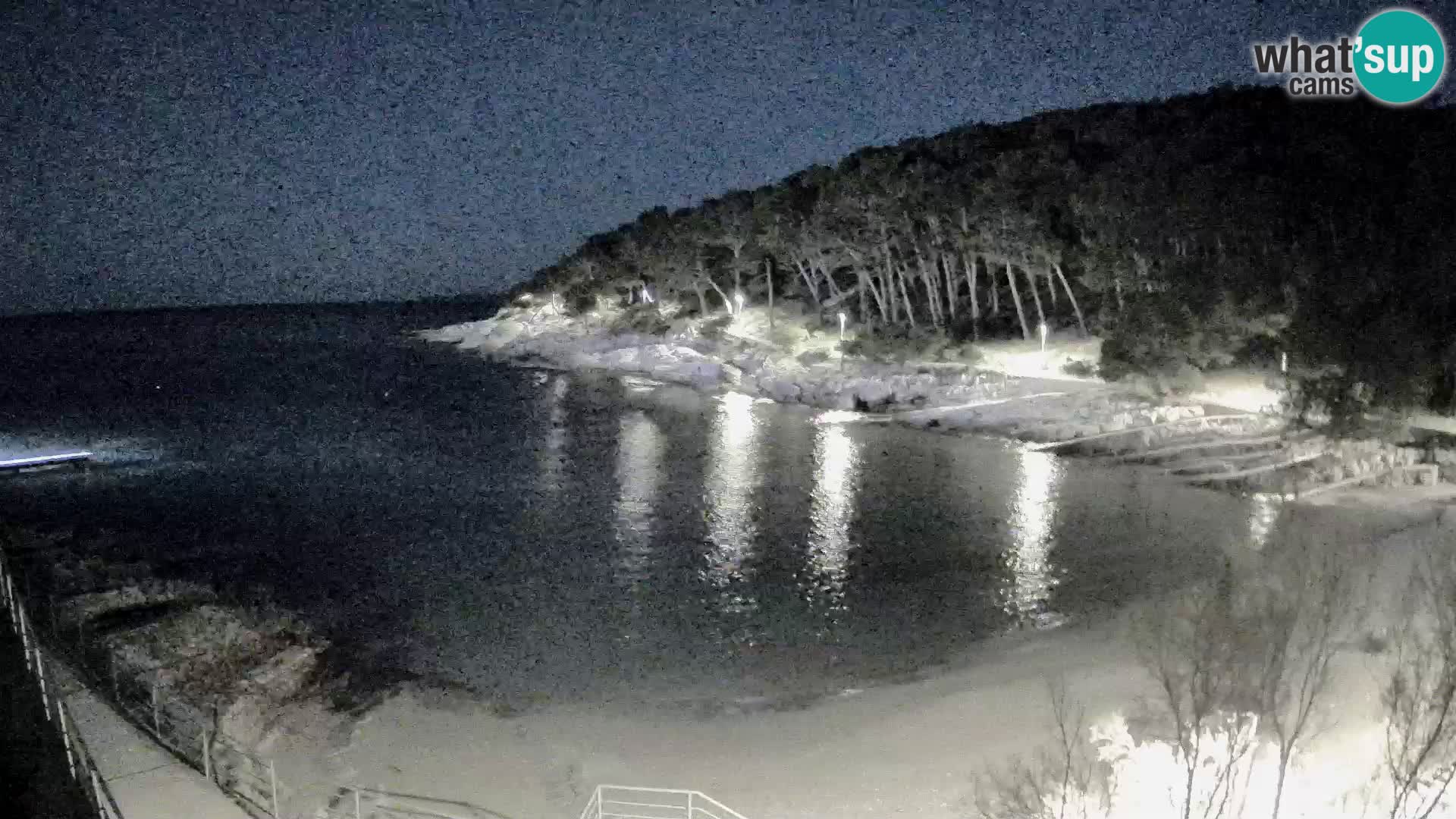 Webcam Mali Lošinj – spiaggia Sunčana uvala – Veli Žal