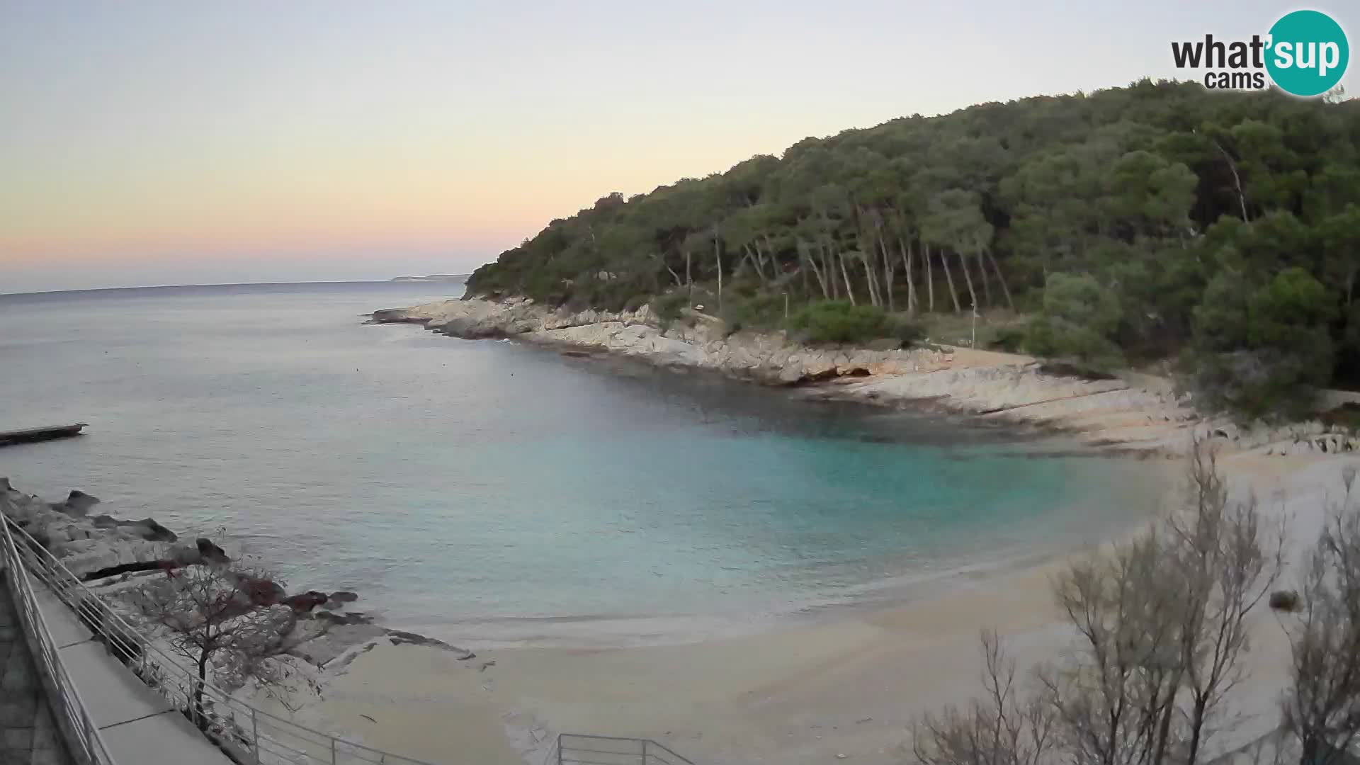 Webcam Mali Lošinj – Sunčana uvala beach – Veli Žal