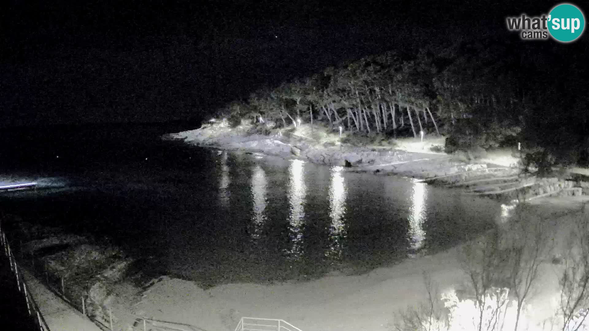 Webcam Mali Lošinj – Sunčana uvala beach – Veli Žal