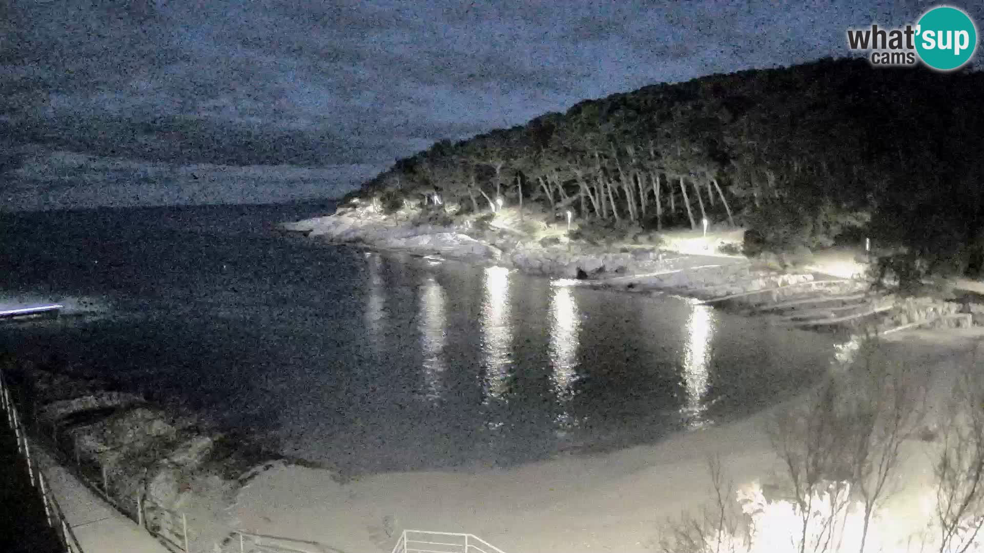 Webcam Mali Lošinj – Sunčana uvala beach – Veli Žal