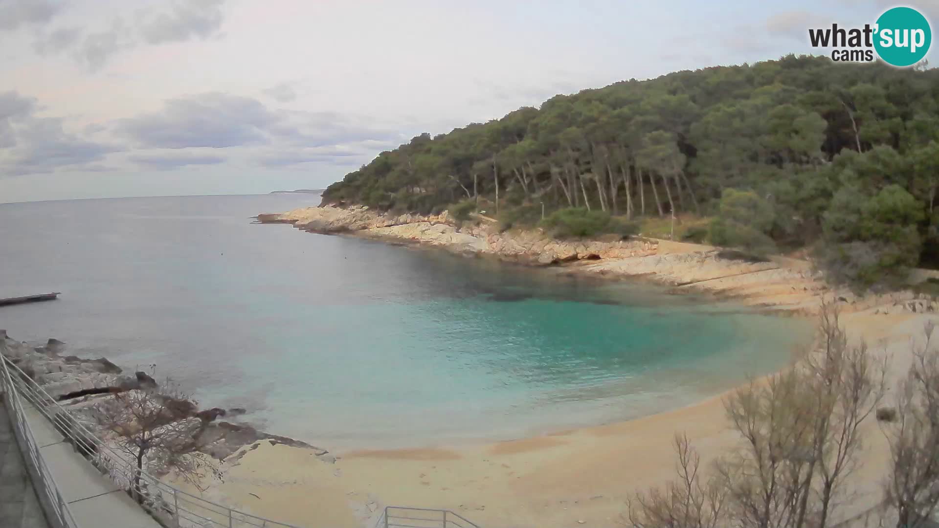 Webcam Mali Lošinj – spiaggia Sunčana uvala – Veli Žal