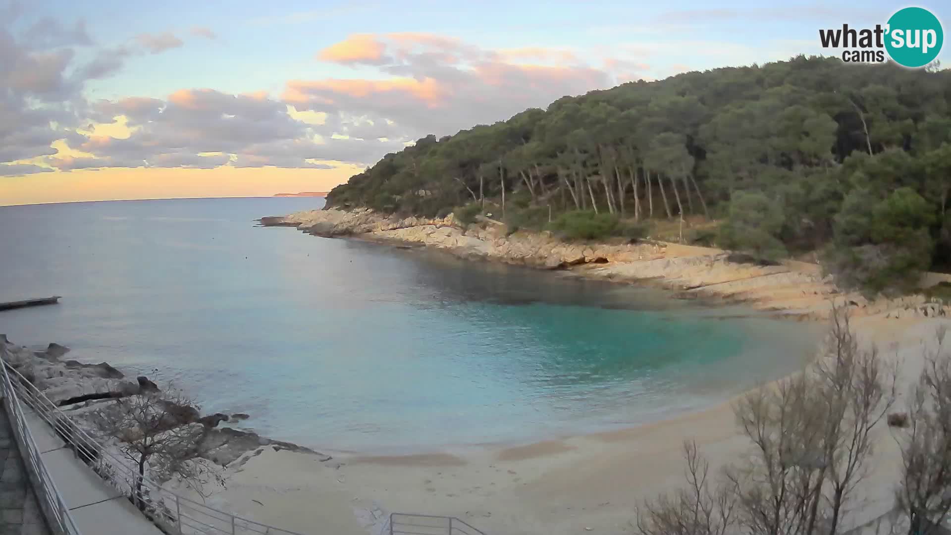 Webcam Mali Lošinj – Sunčana uvala Strand – Veli Žal