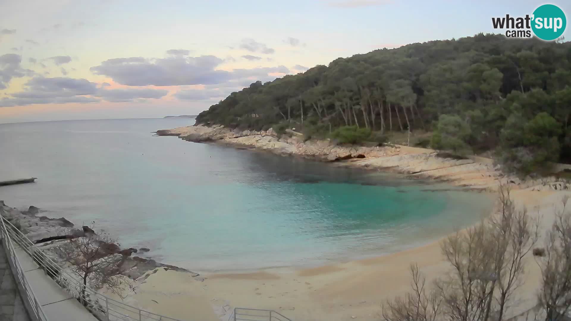 Webcam Mali Lošinj – Sunčana uvala beach – Veli Žal