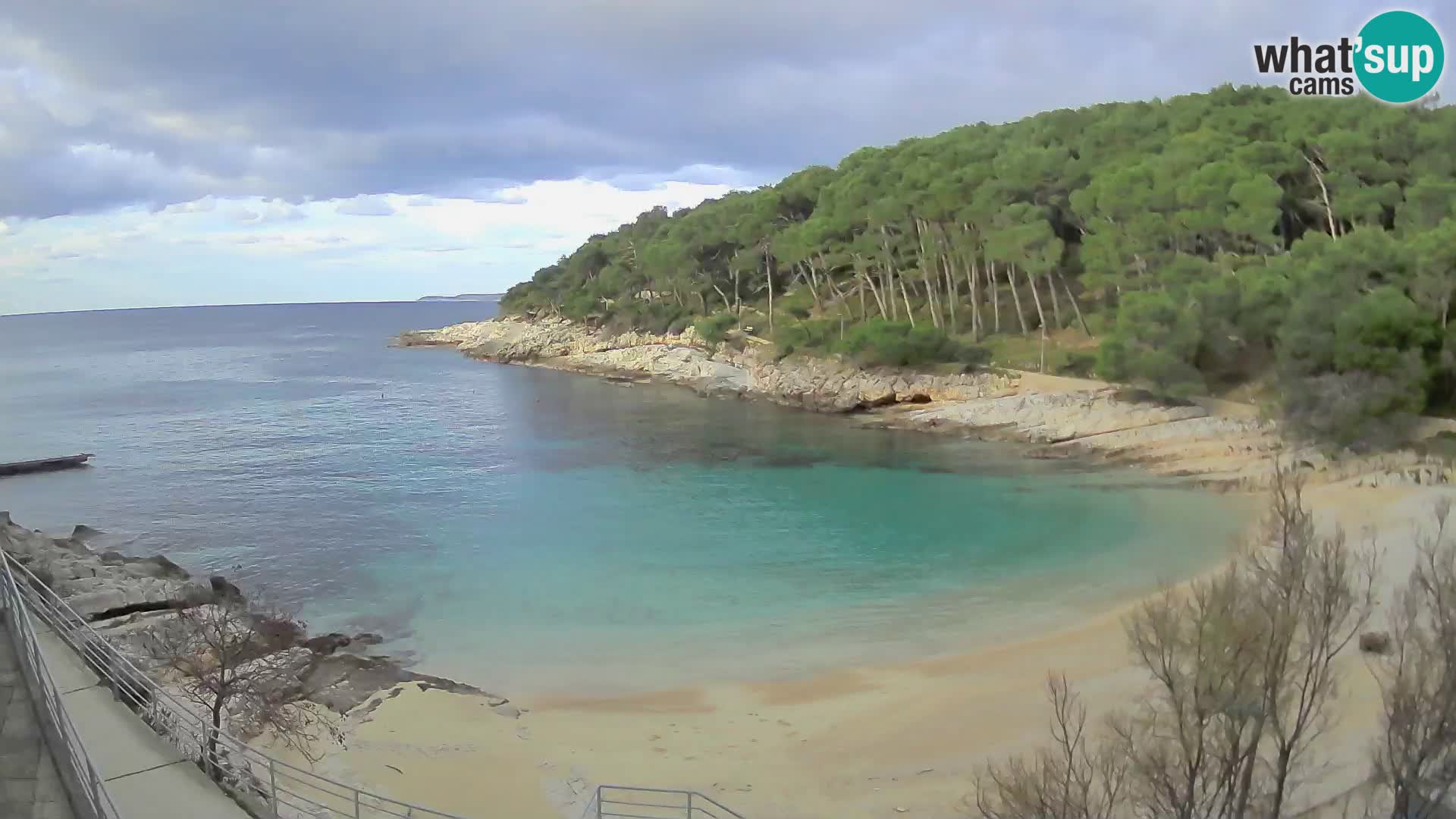 Webcam Mali Lošinj – Sunčana uvala Strand – Veli Žal