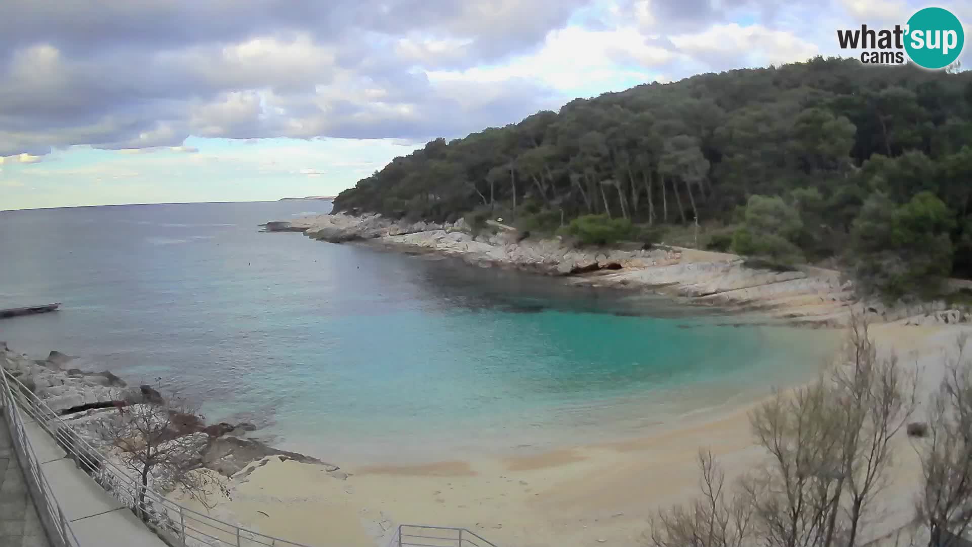 Webcam Mali Lošinj – Sunčana uvala Strand – Veli Žal