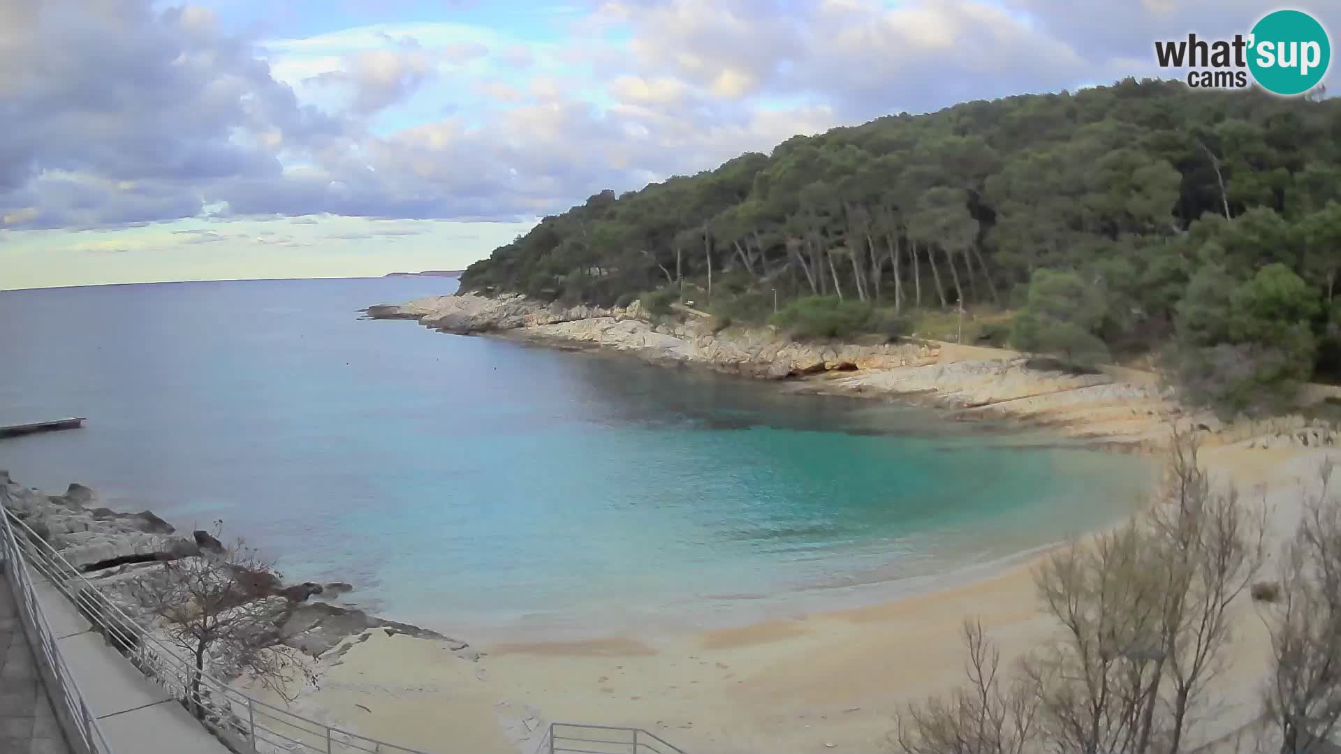 Webcam Mali Lošinj – Sunčana uvala beach – Veli Žal