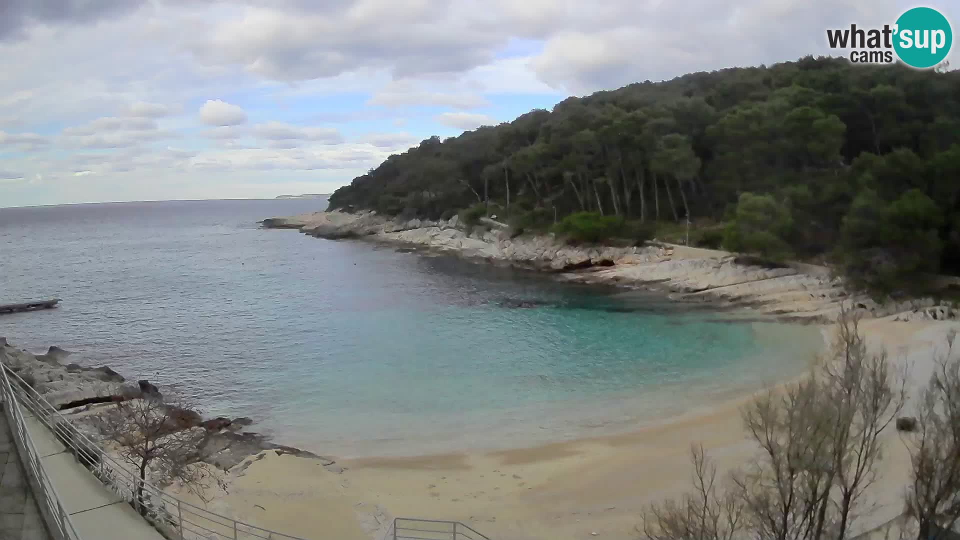 Webcam Mali Lošinj – Sunčana uvala beach – Veli Žal