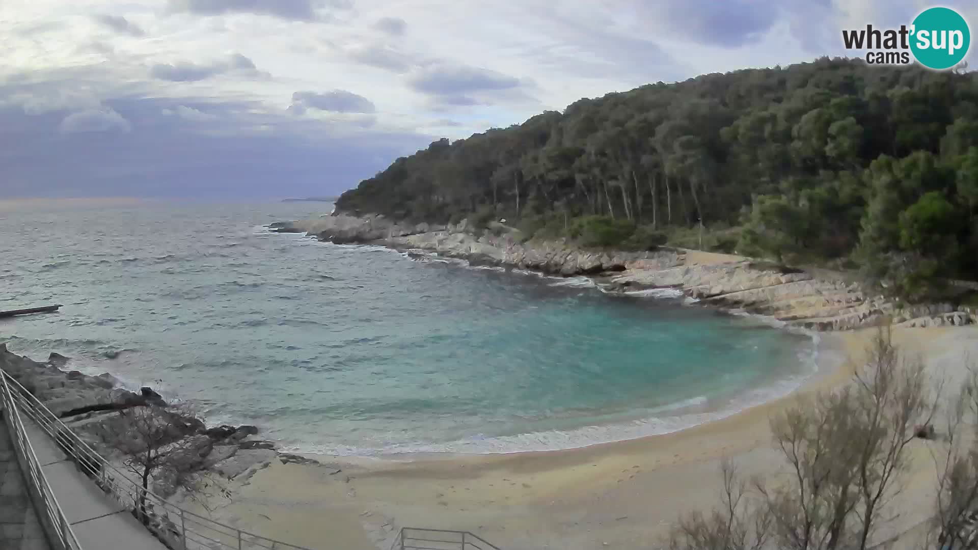 Webcam Mali Lošinj – Sunčana uvala Strand – Veli Žal