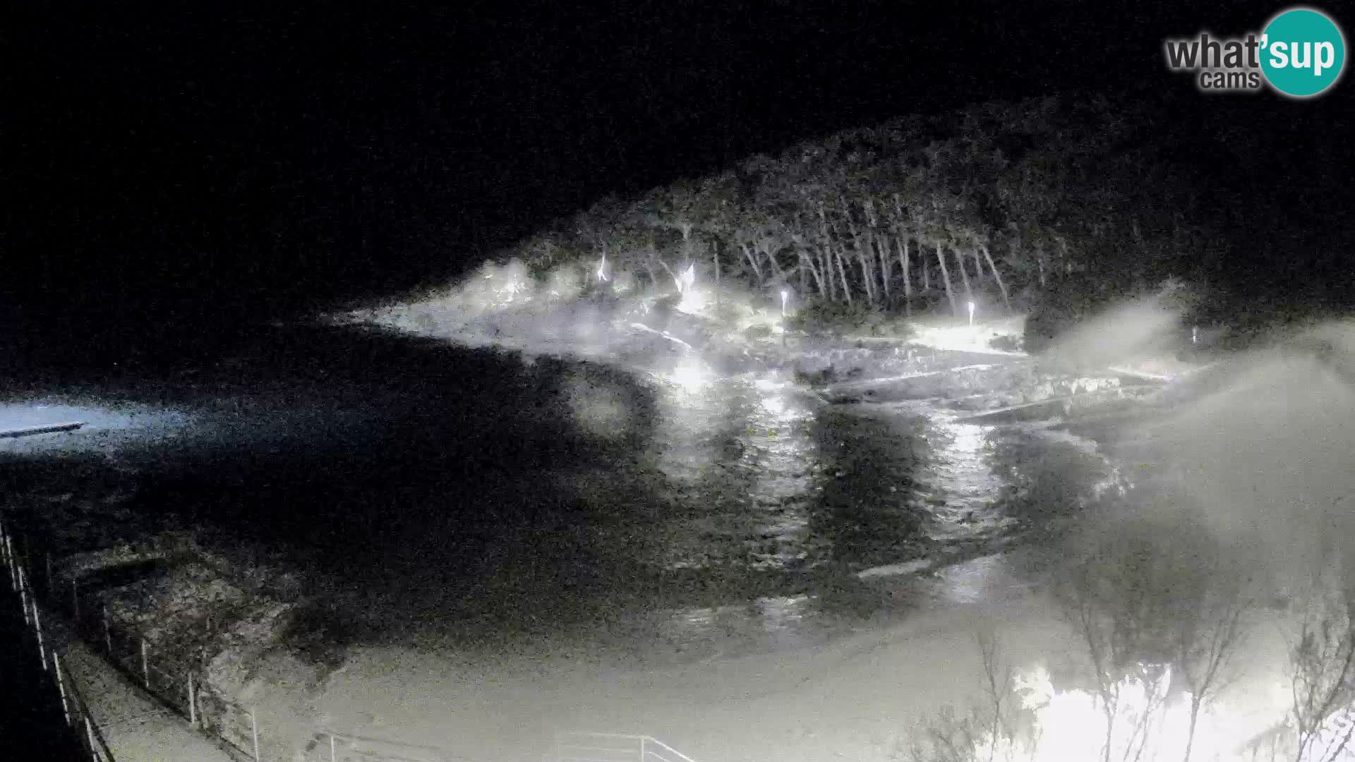 Webcam Mali Lošinj – playa Sunčana uvala – Veli Žal