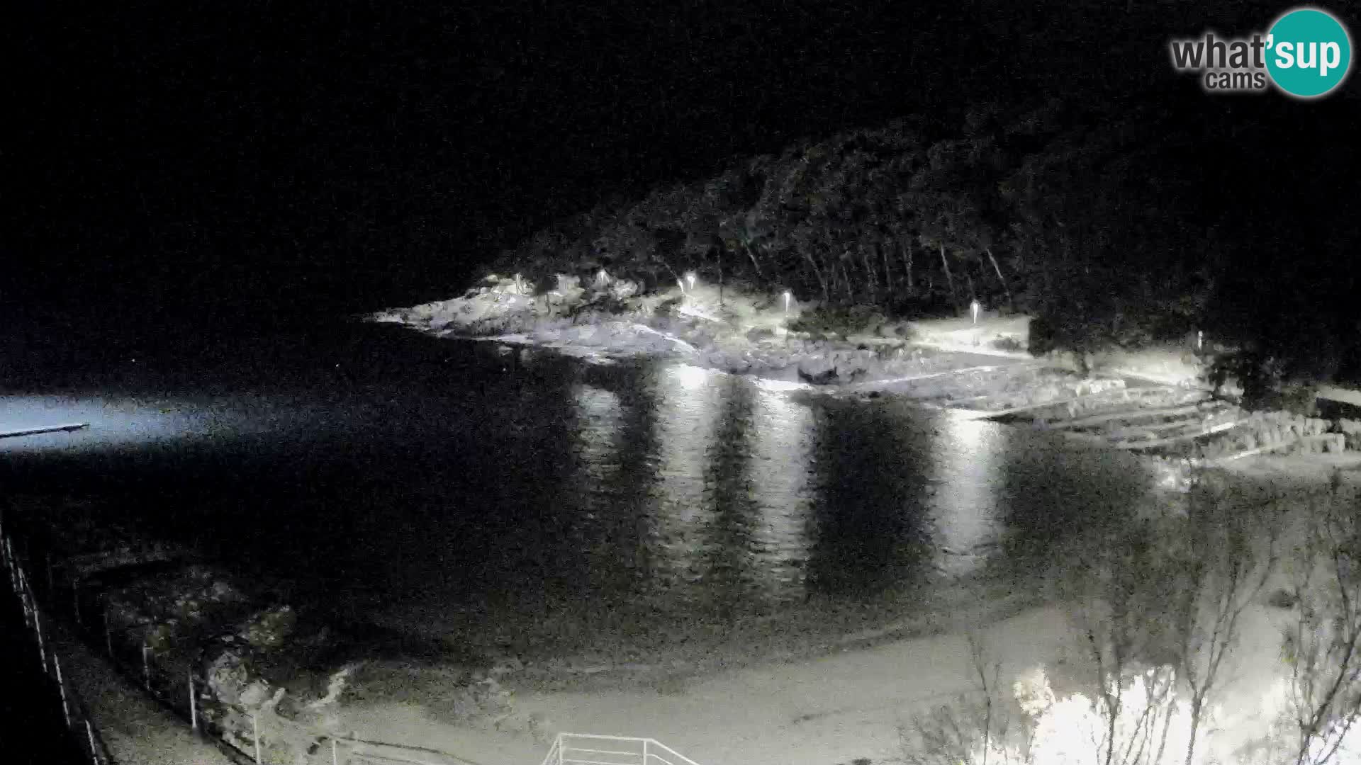 Webcam Mali Lošinj – plage Sunčana uvala – Veli Žal