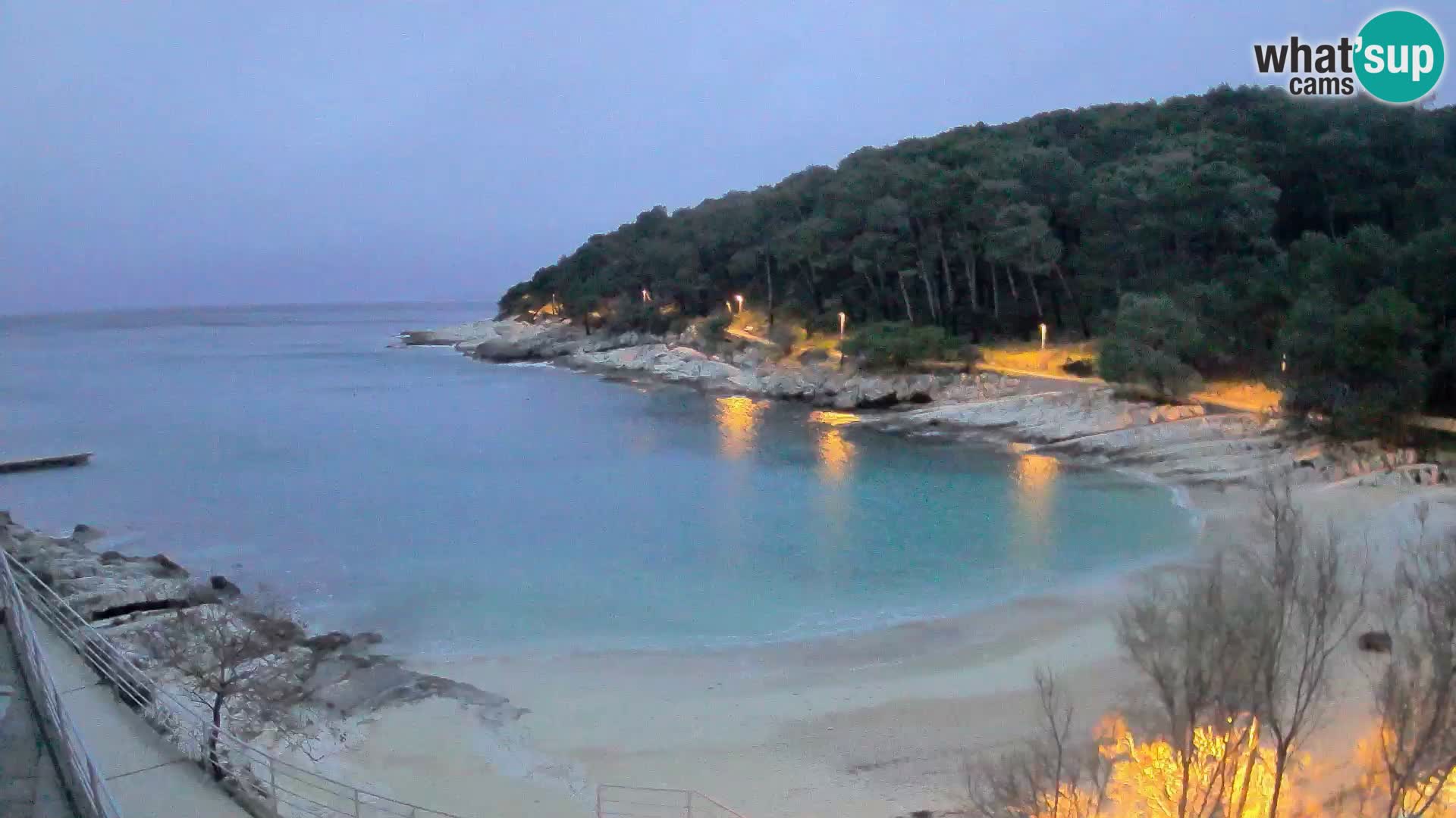 Webcam Mali Lošinj – Sunčana uvala Strand – Veli Žal