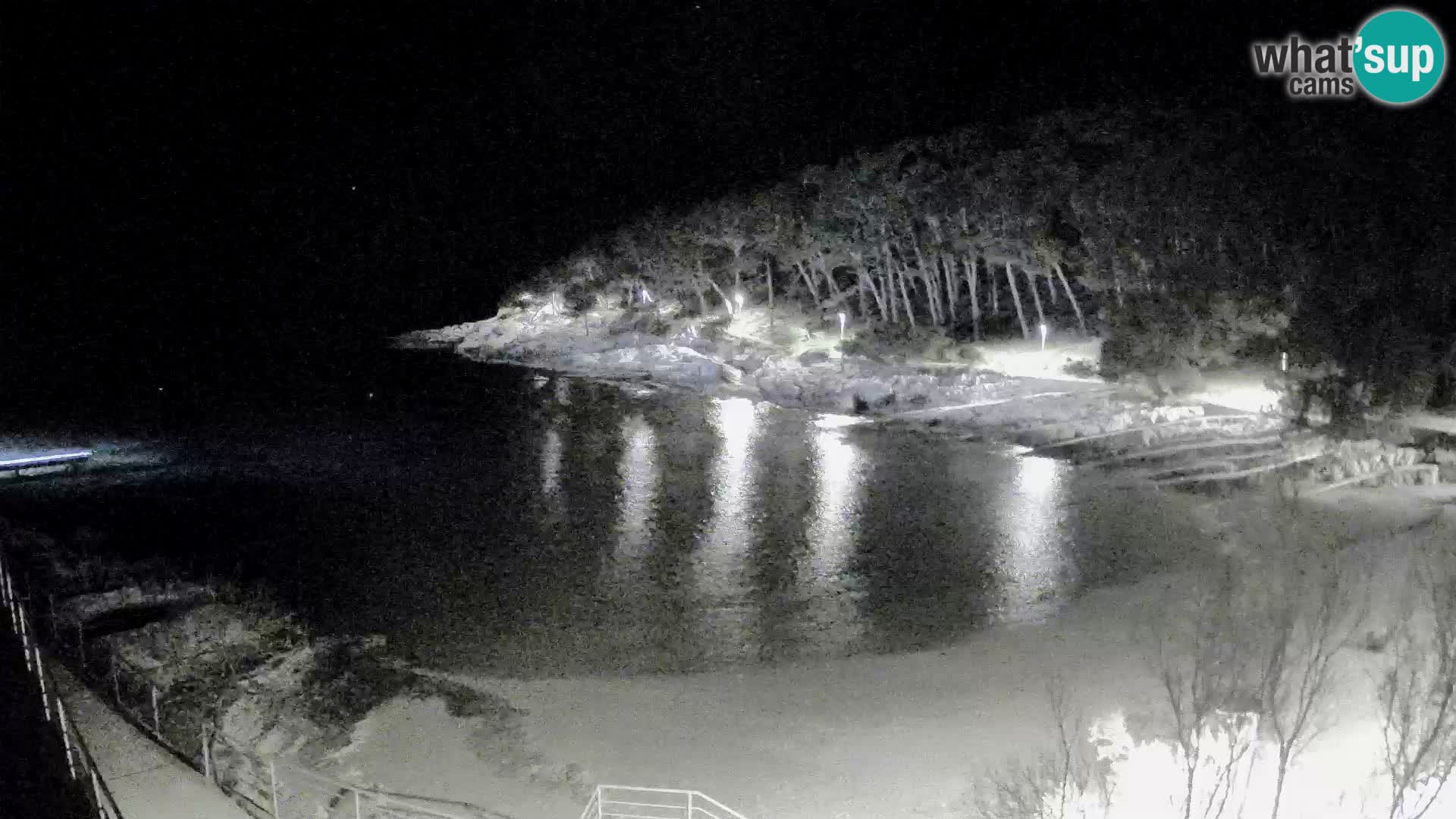 Webcam Mali Lošinj – spiaggia Sunčana uvala – Veli Žal