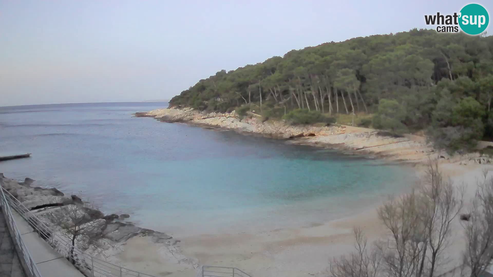 Webcam Mali Lošinj – Sunčana uvala beach – Veli Žal